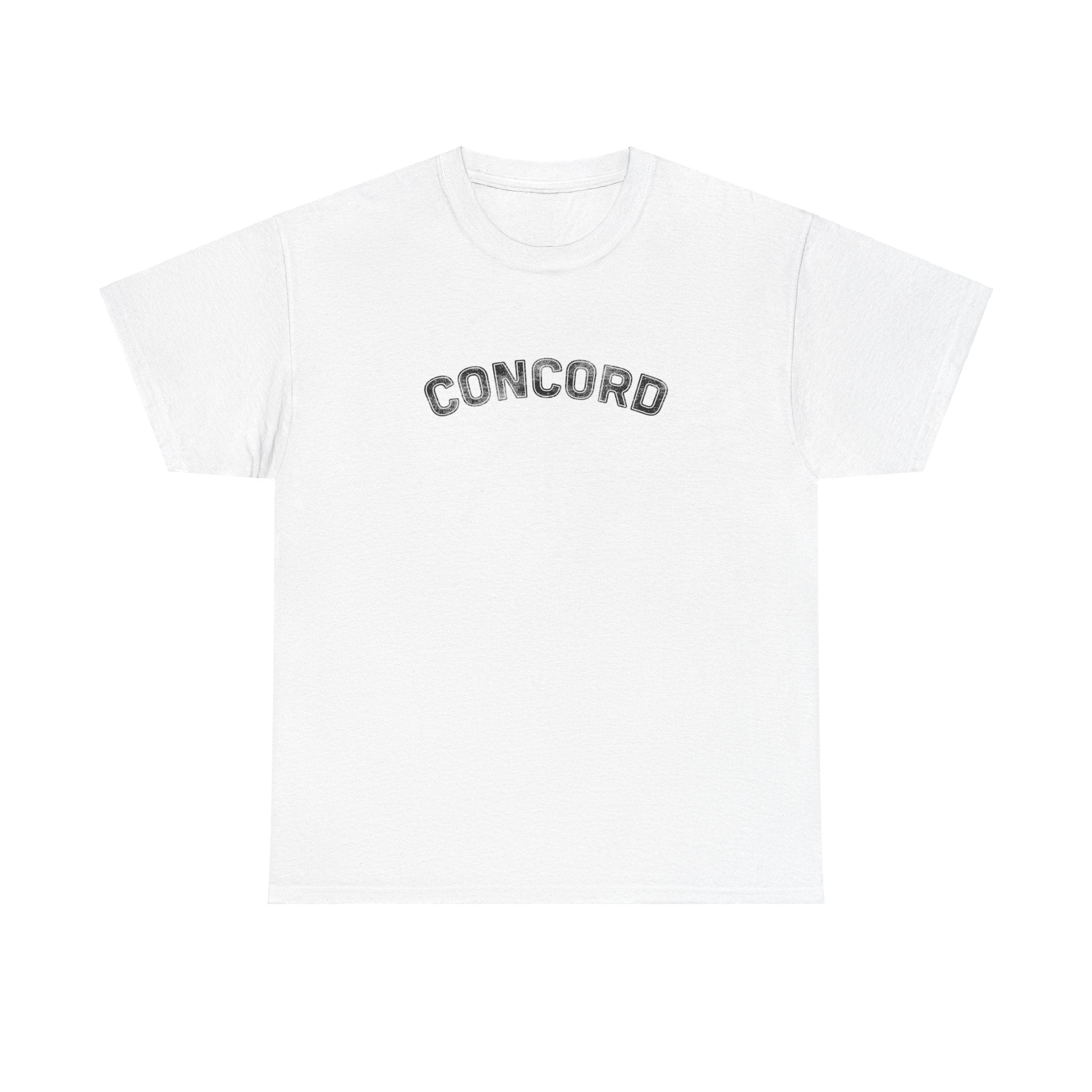 Concord North Carolina NC Curved Unisex T-Shirt