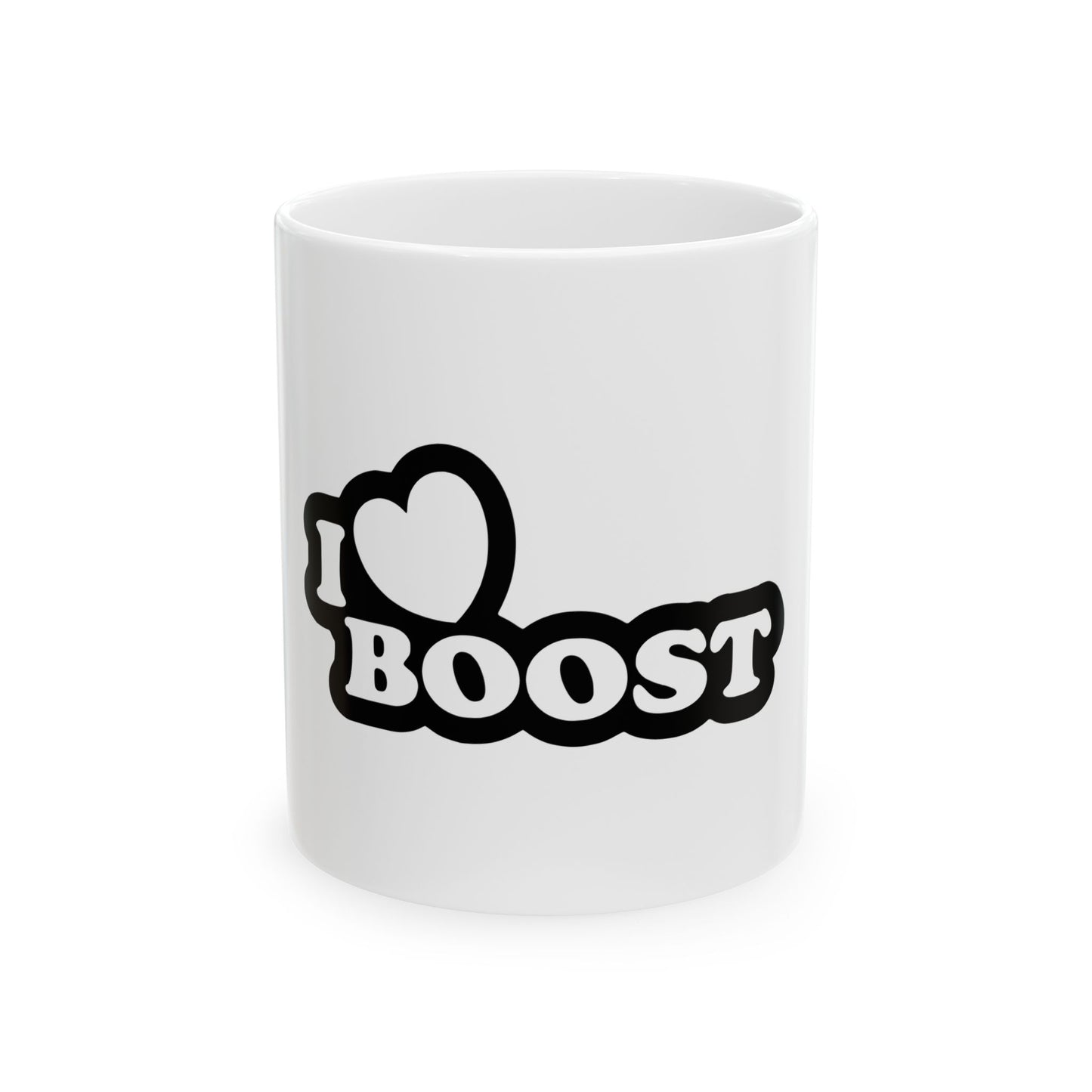 I Love Boost Turbo JDM Ceramic Coffee Mug