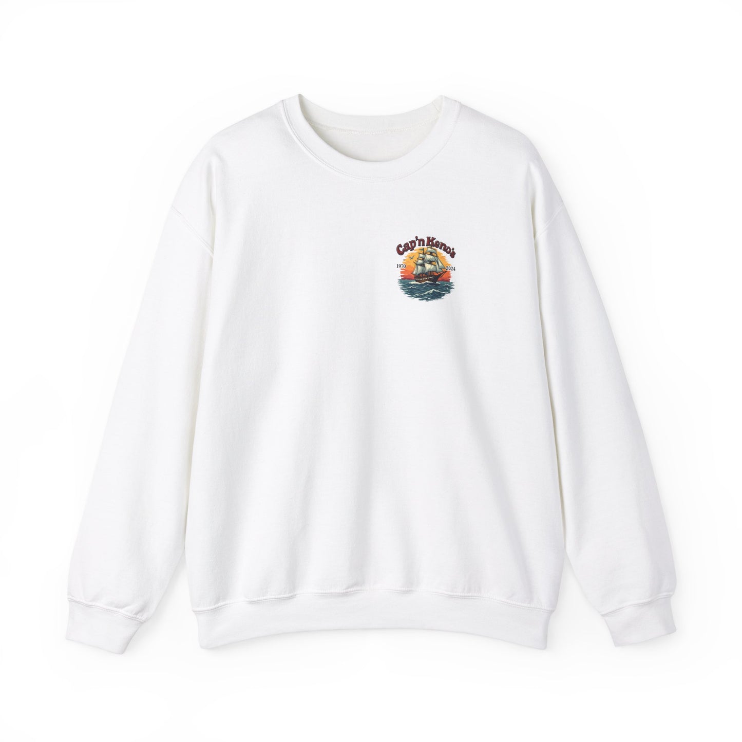 Cap'n Kenos Encinitas California Tribute Sailor Graphic Unisex Sweatshirt