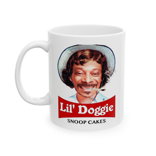 Lil Doggie Snoop Cakes Lille Debbie Snack Treat Funny Ceramic Coffee Mug