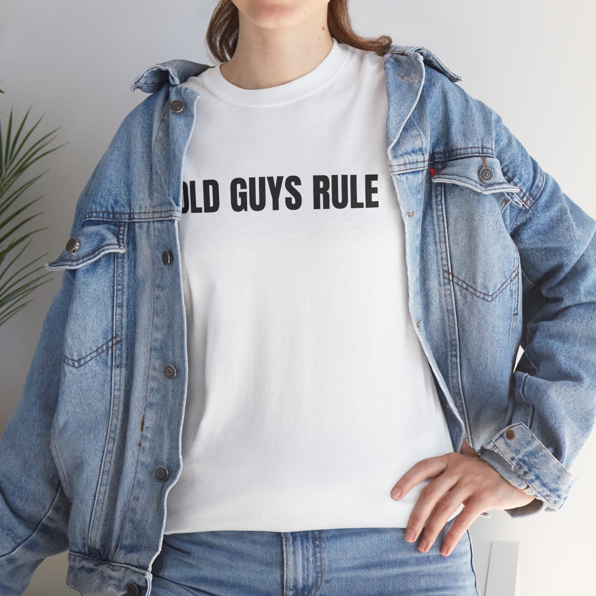 Old Guys Rule Funny Graphic Novelty Gift Unisex T-Shirt