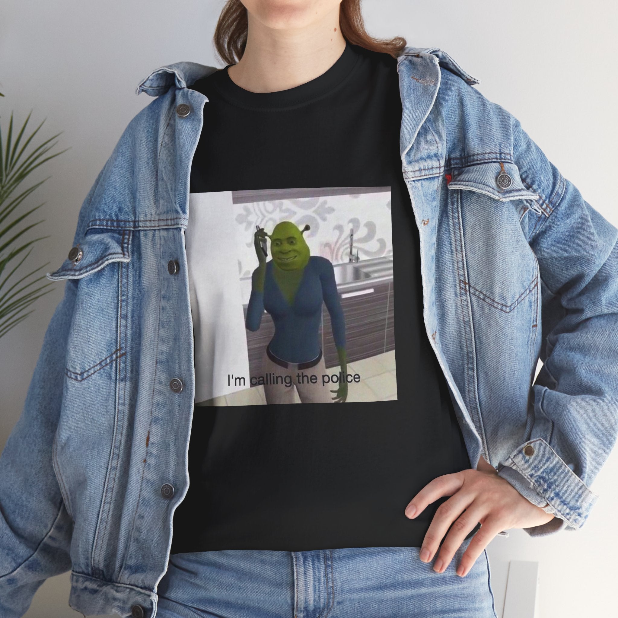 Funny Shrek Meme Unisex Graphic Novelty T-Shirt