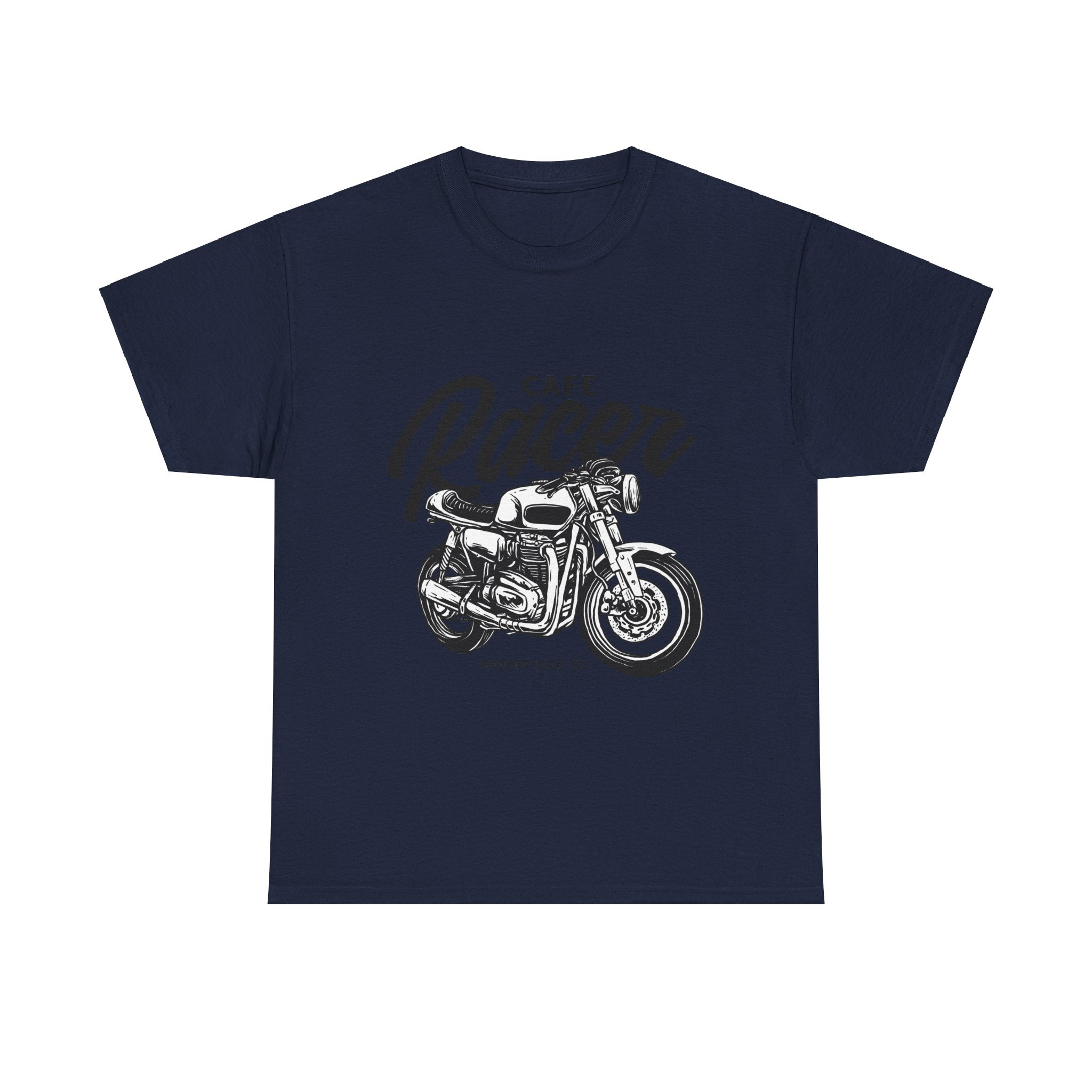 Cafe Racer Motorcycle Unisex Graphic Novelty T-Shirt