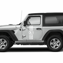Cargar imagen en el visor de la galería, Punisher Skull Decal Sticker Compatible With: Jeep Wrangler Rubicon Gl
