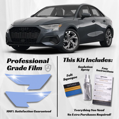 Audi A3 (2022-2026) Headlight PPF Protection Kit - Pre-Cut