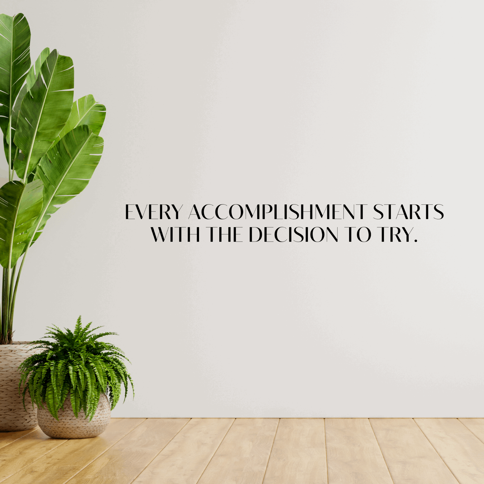 Motivational Entrepreneur Office Gym Quote Vinyl Wall Decal