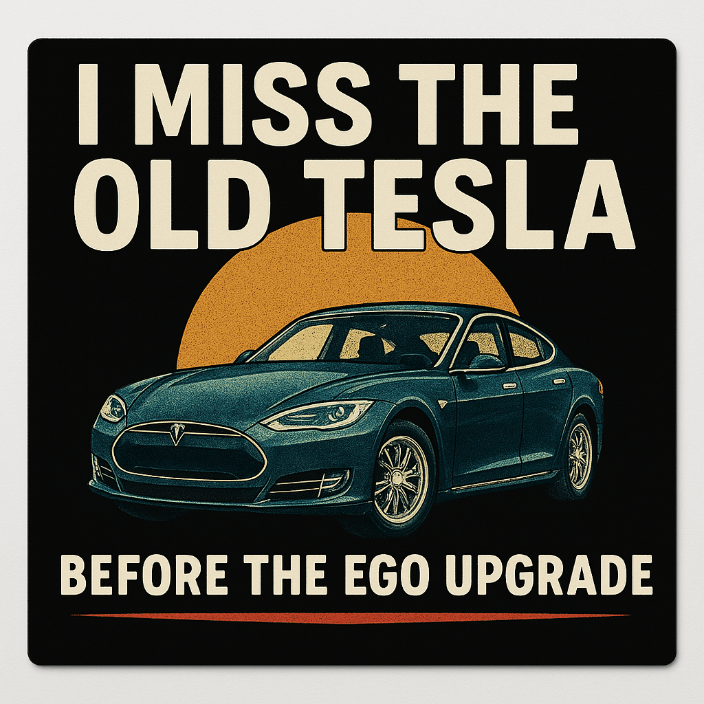 Tesla Musk Sticker Funny Anti Elon Musk Tesla Vintage Sticker - 3 Pack – Quality Prints USA
