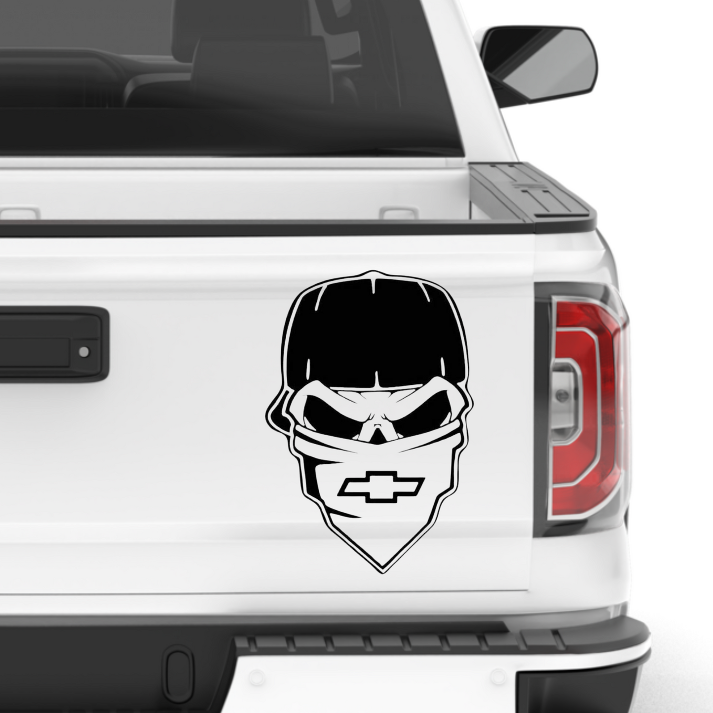 Chevy Bandana Gangster Vinyl Decal Sticker