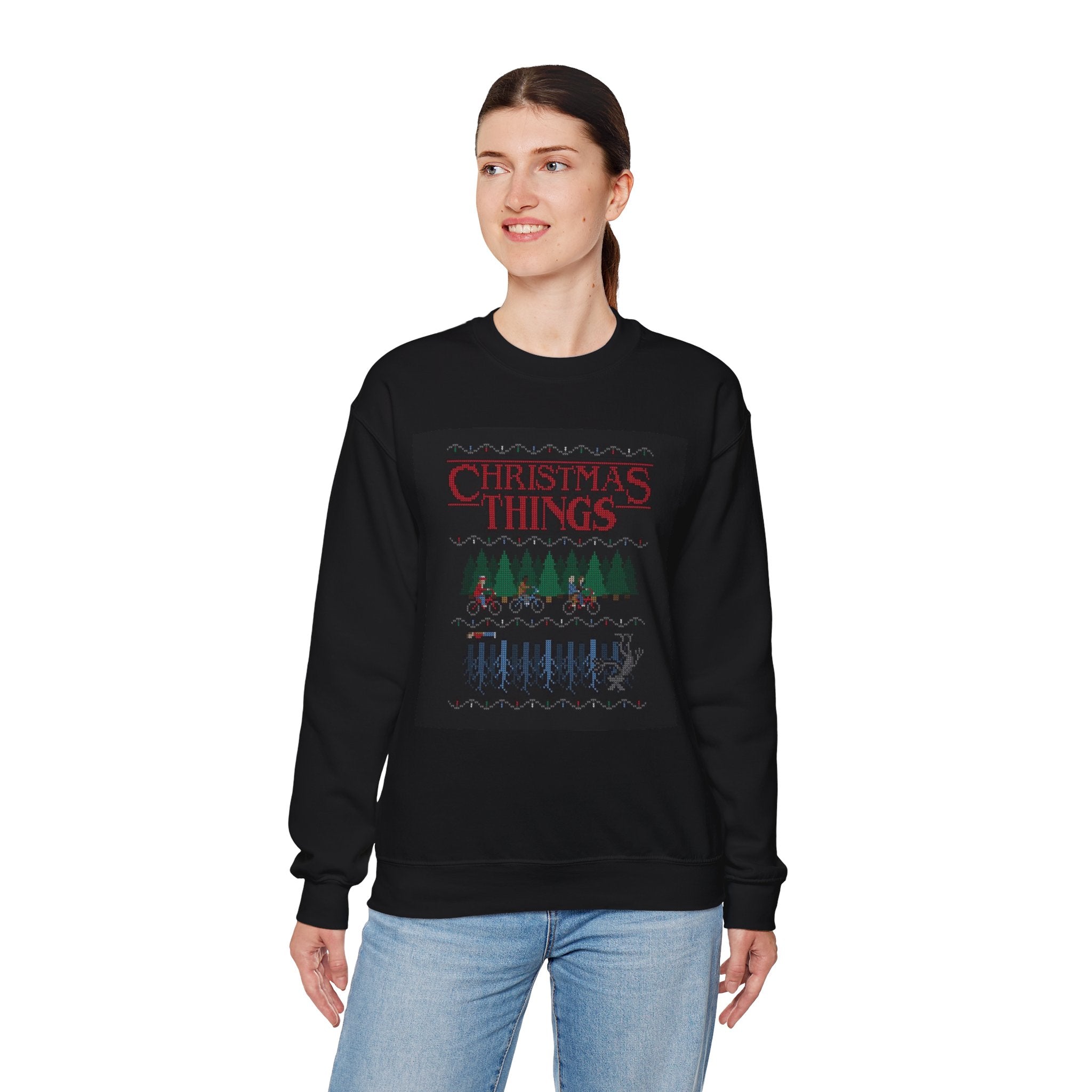 Christmas Things TV Show Series Unisex Crewneck Sweatshirt