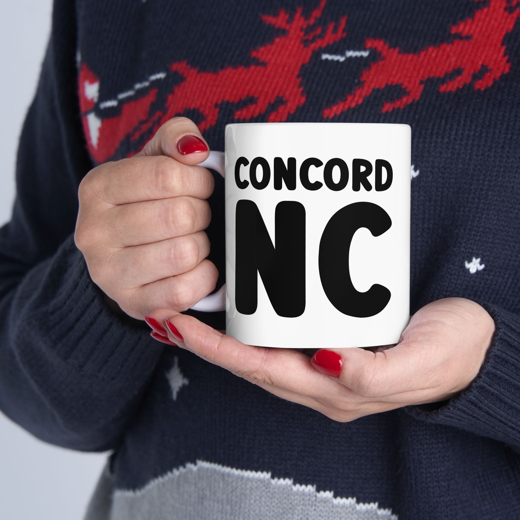 Concord North Carolina NC State Ceramic Coffee Mug