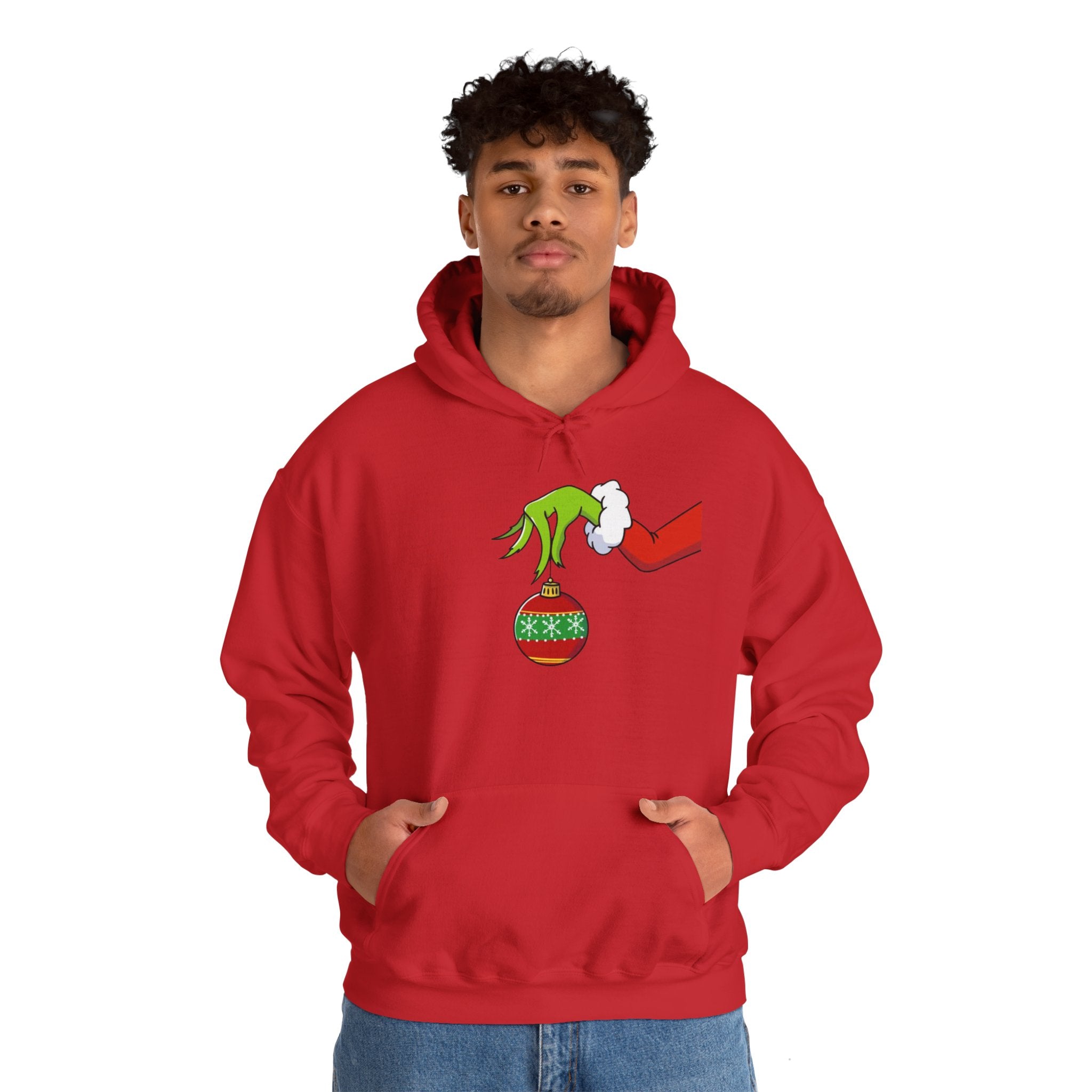 Grinch Ornament Christmas Movie Unisex Hoodie