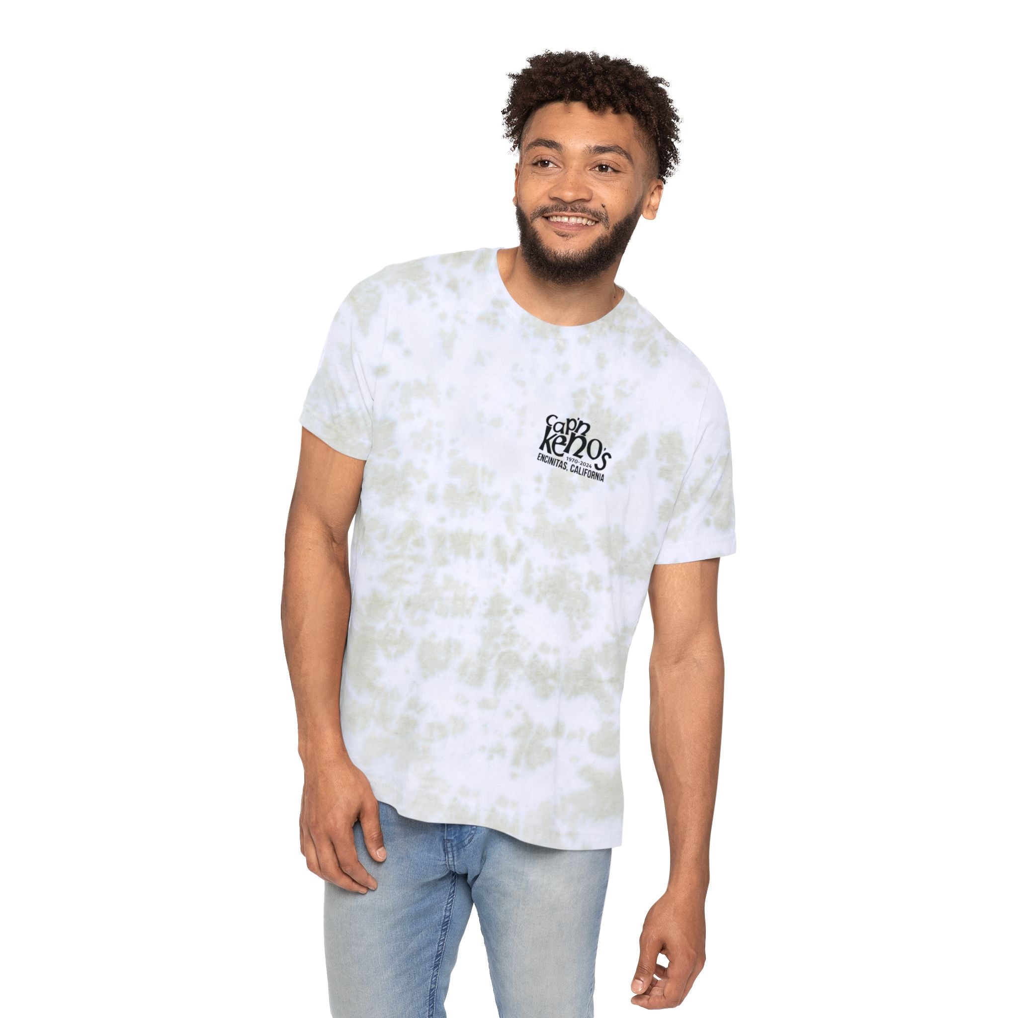 Cap'n Kenos Unisex Tie-Dyed T-Shirt