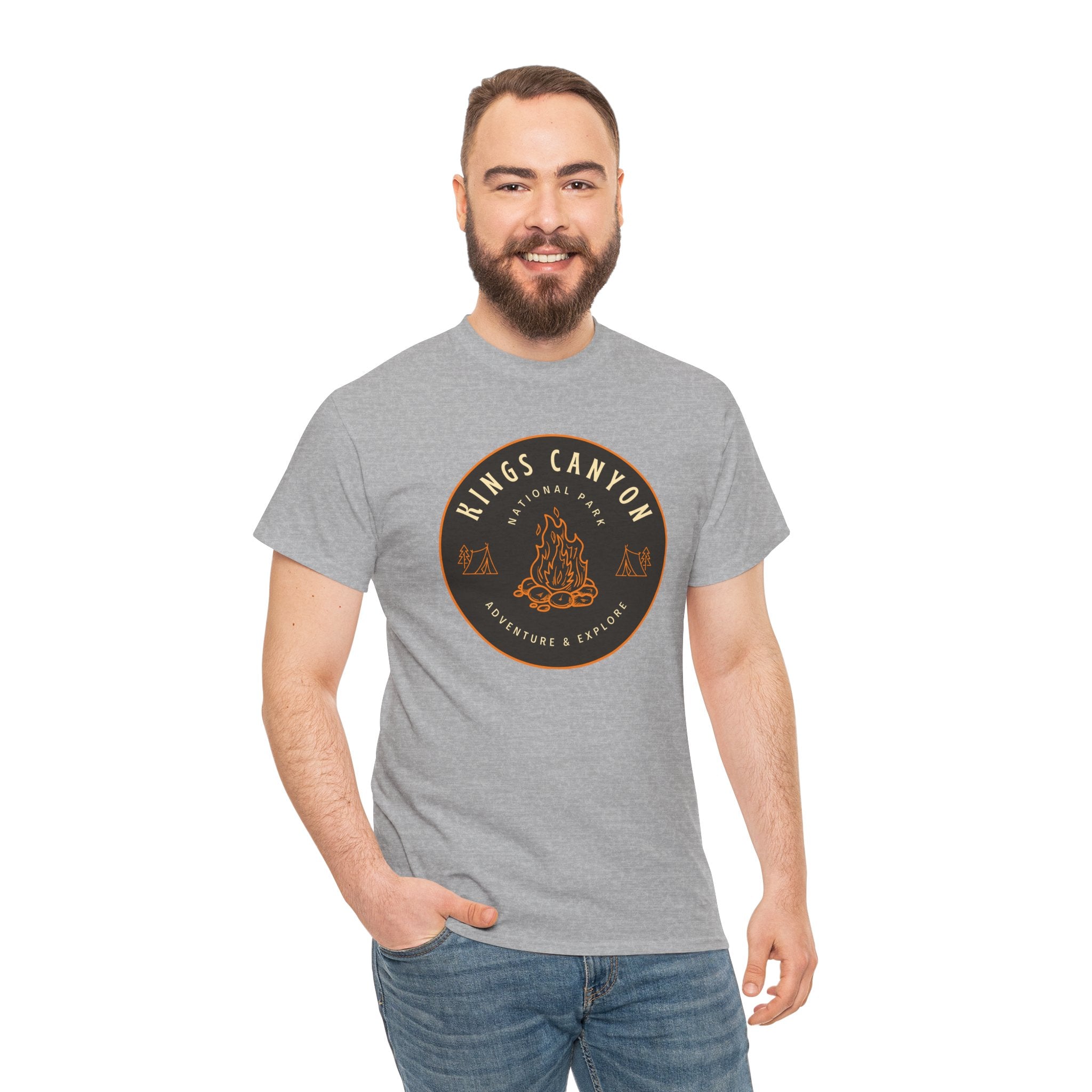 Kings Canyon Travel Camping Souvenir Unisex Graphic Novelty T-Shirt