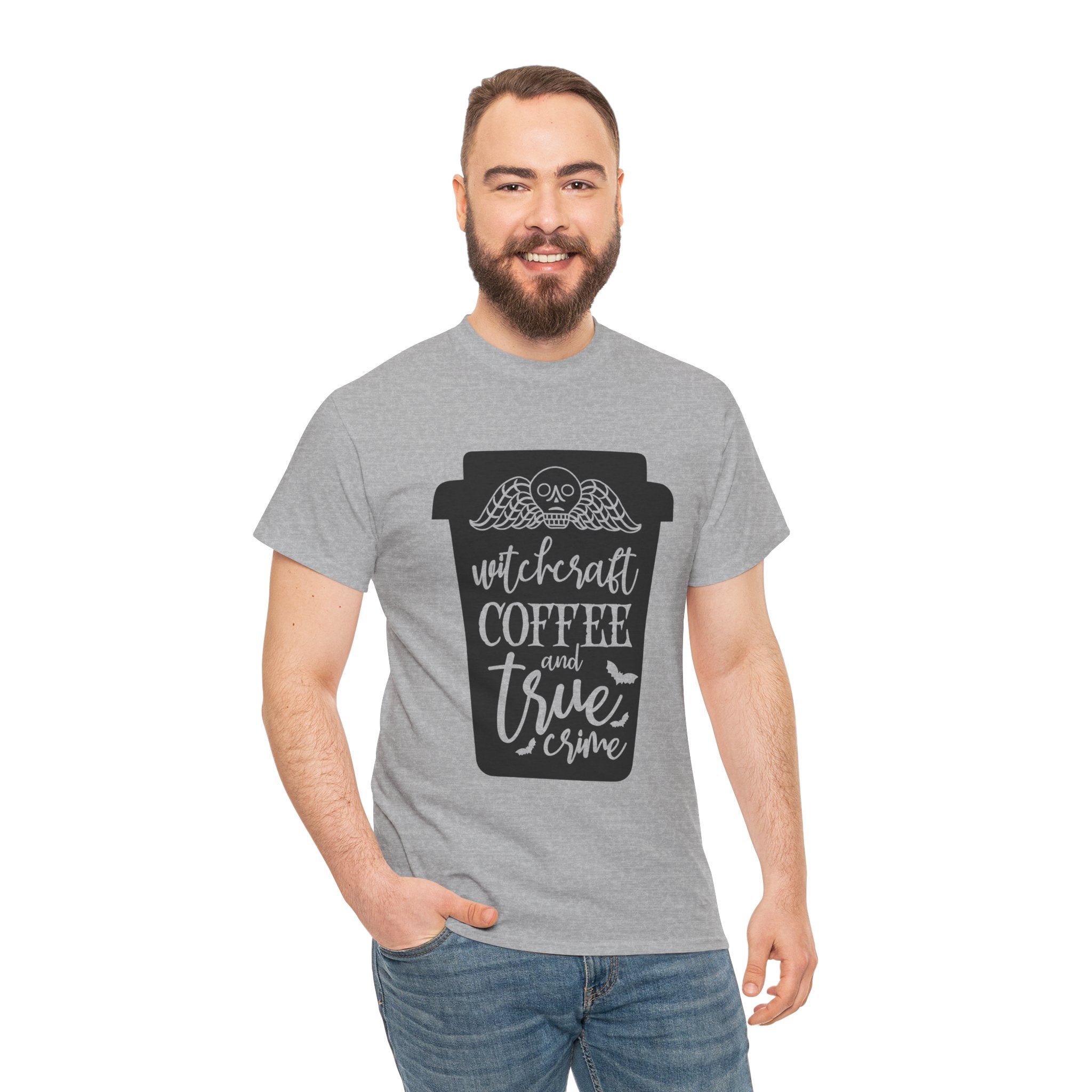 Copy of Witchcraft Coffee And True Crime Unisex Graphic Novelty Tee