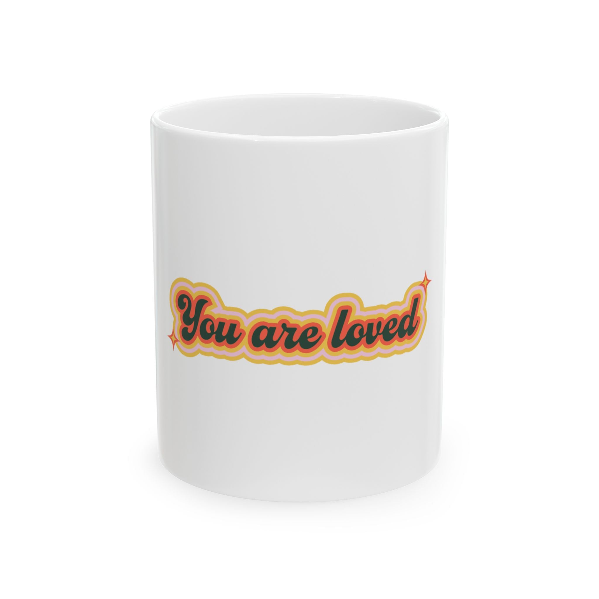 You Are Loved Cute Ceramic Coffee Mug