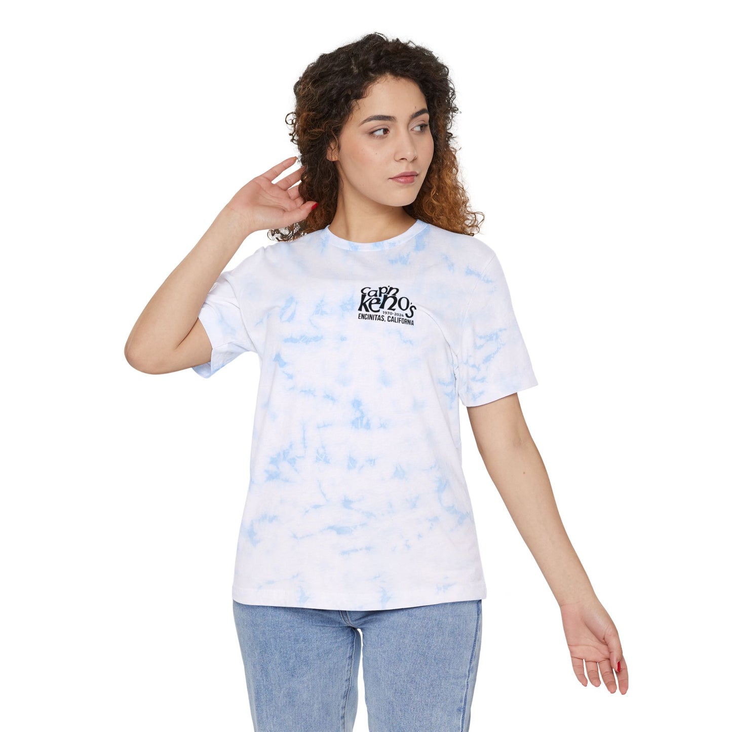 Cap'n Kenos Unisex Tie-Dyed T-Shirt