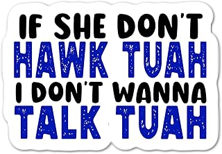 HAWK TUAH, IF SHE DON'T HAWK TUAH I DON'T WANNA TALK TUAH funny 3