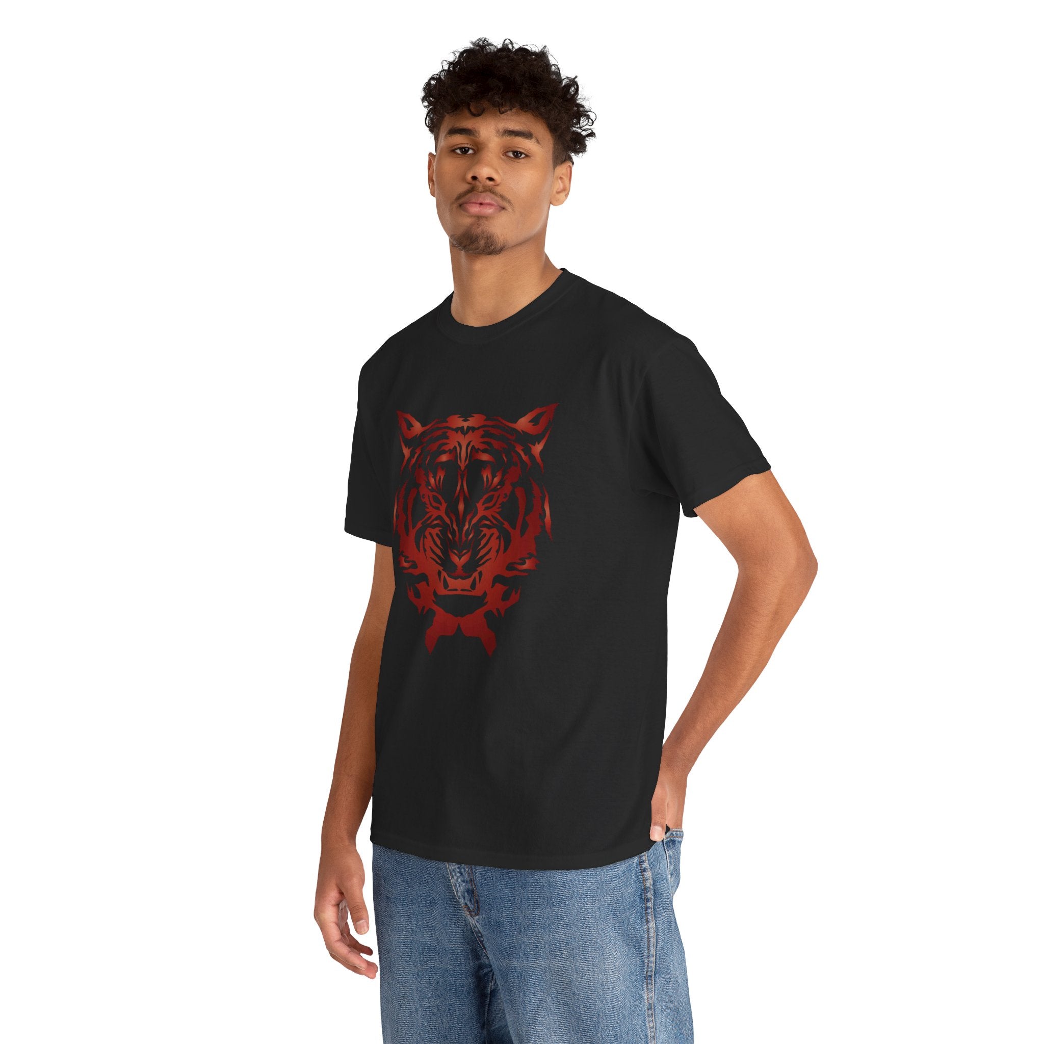 Red Tiger Animal Unisex T-Shirt