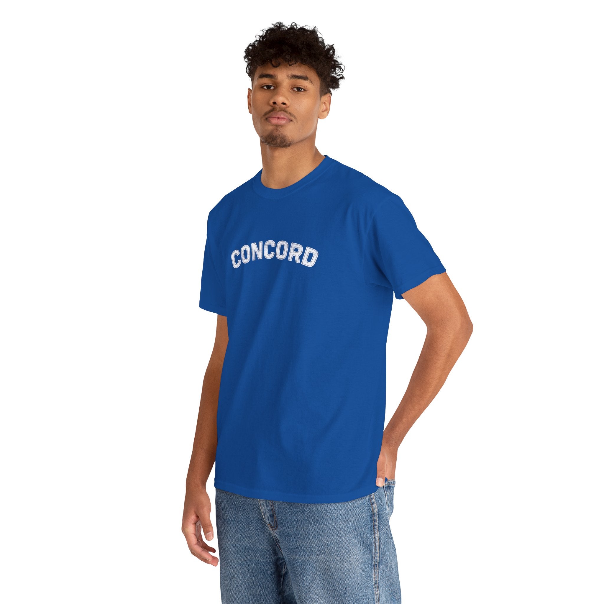 Concord North Carolina NC Curved Unisex T-Shirt