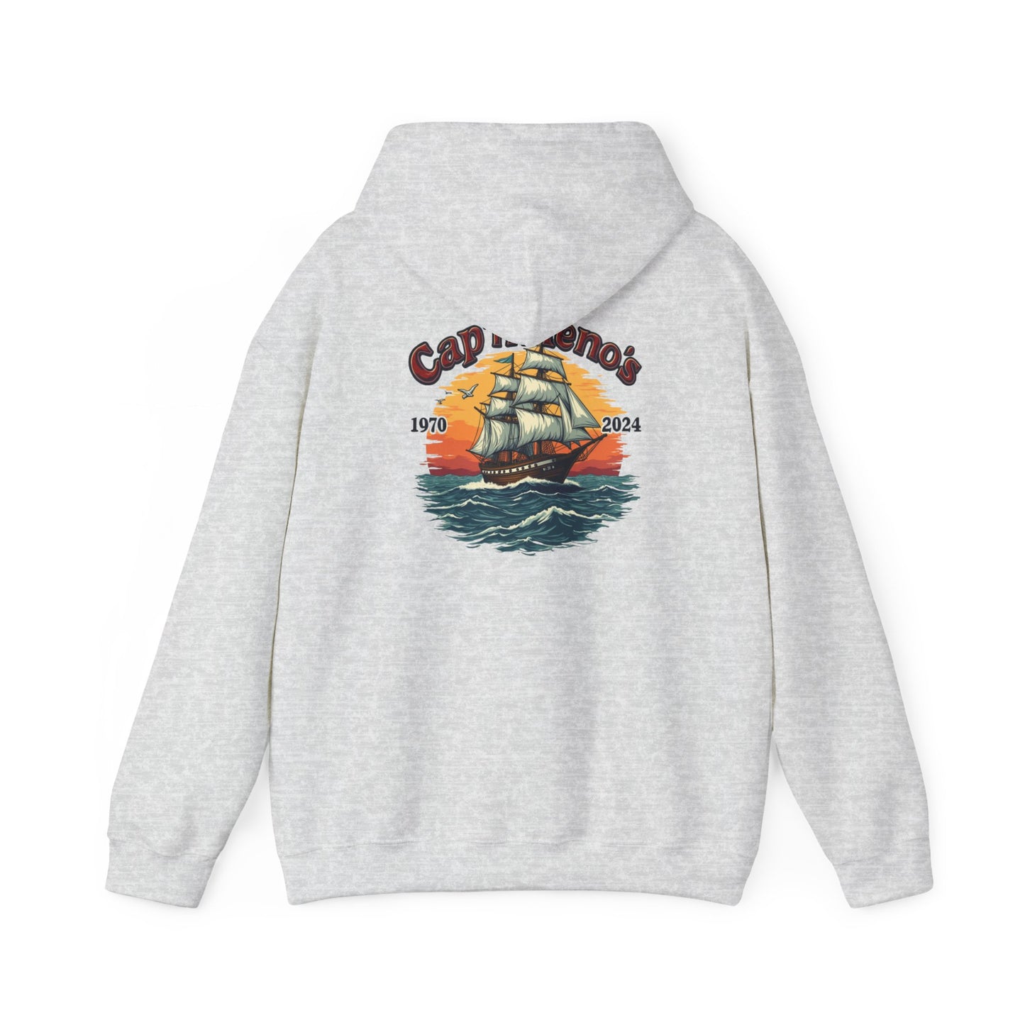 Cap'n Kenos Encinitas California Tribute Sailor Graphic Unisex Hoodie