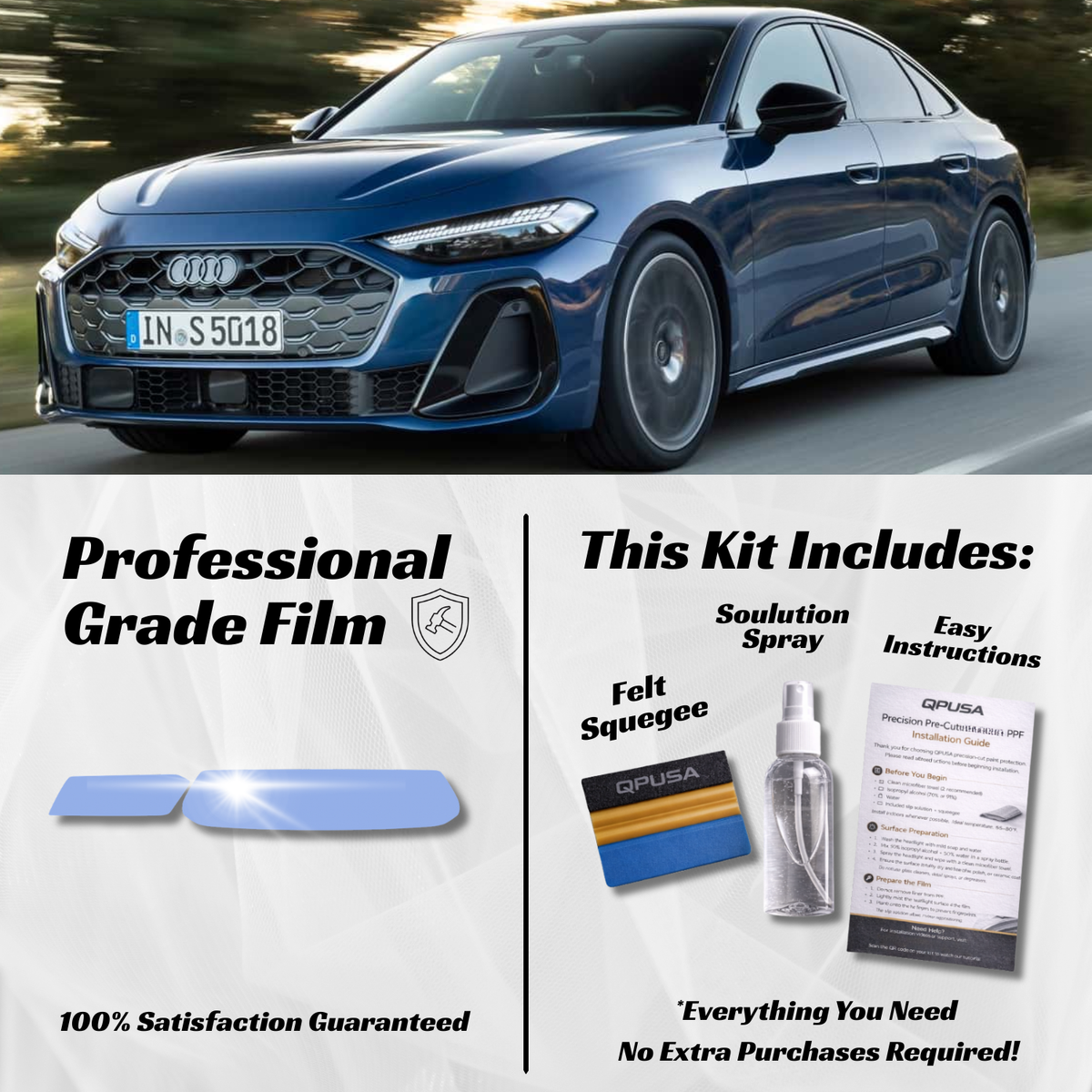 Audi A5 (2025-2026) Infotainment Screen Protector - PPF Film