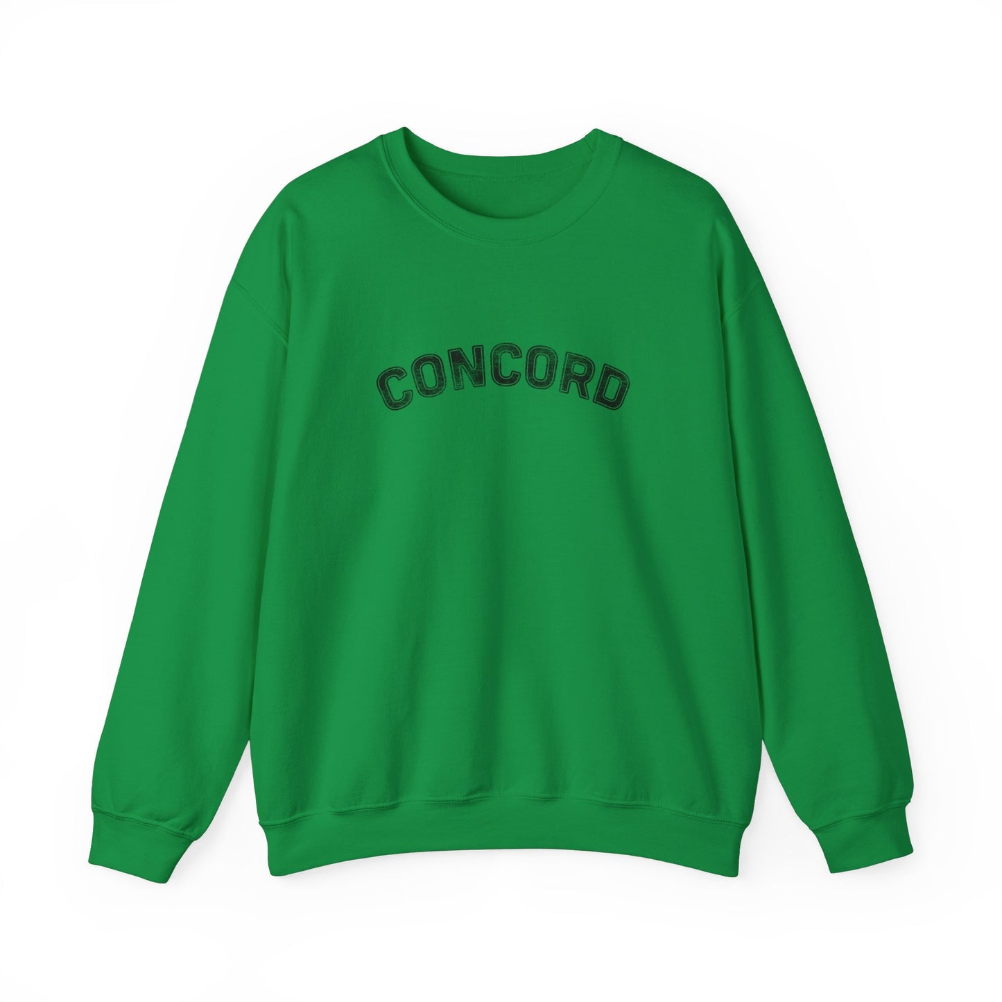 Concord North Carolina NC Curved Crewneck Sweatshirt