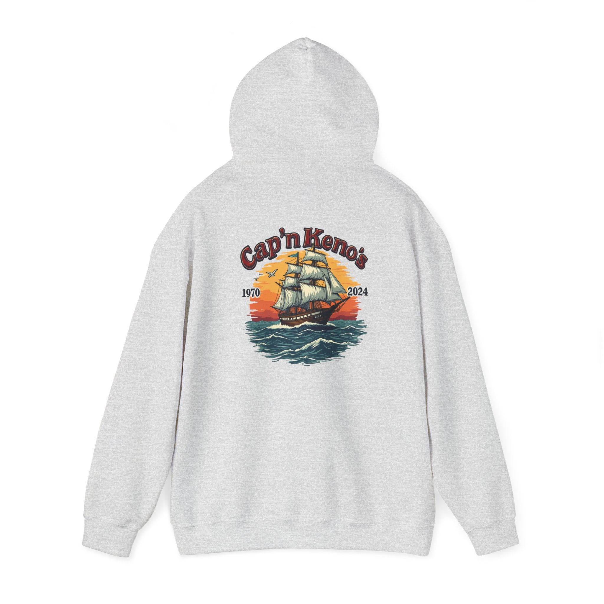 Cap'n Kenos Encinitas California Tribute Sailor Graphic Unisex Hoodie