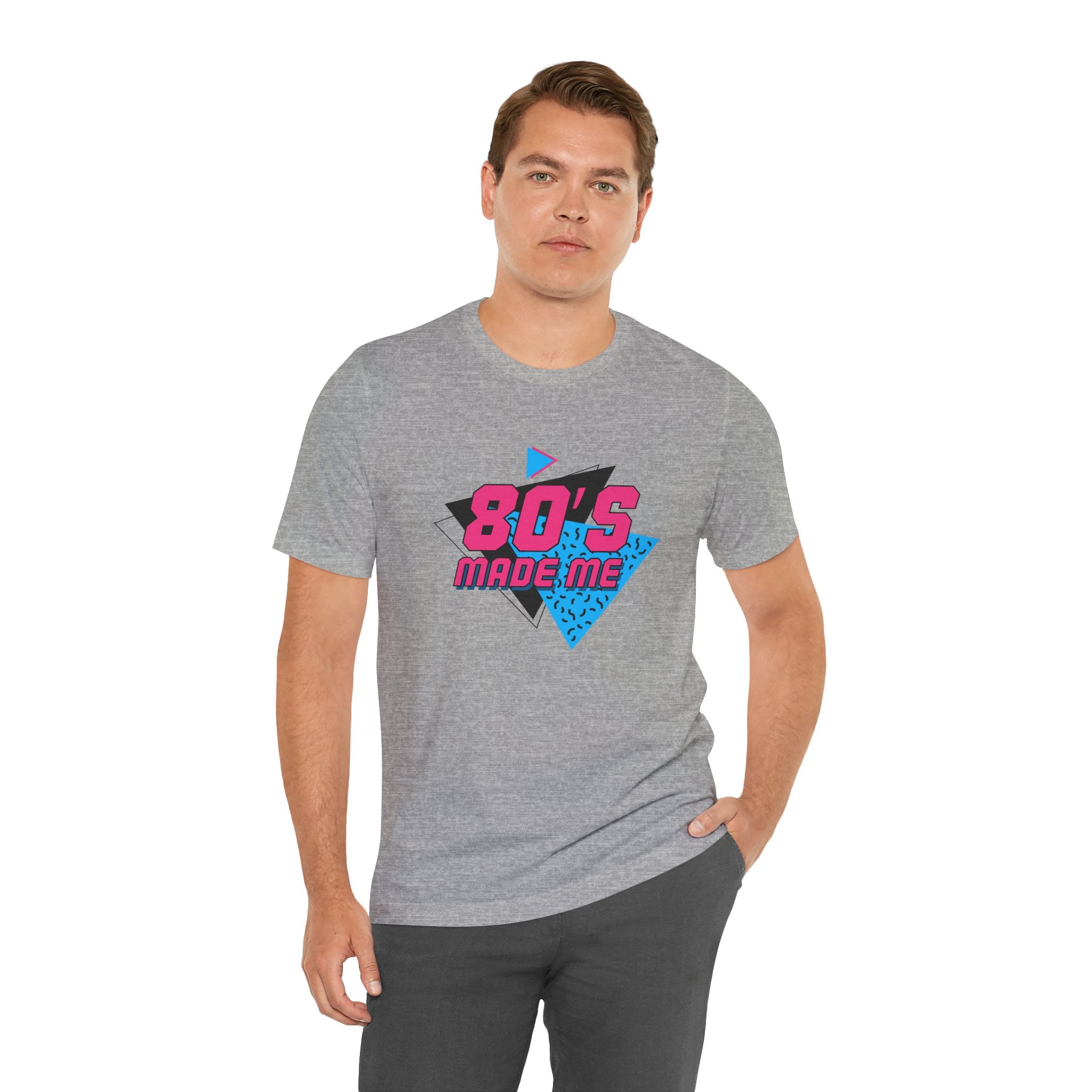 80's Made Me Unisex Novelty Graphic Tee