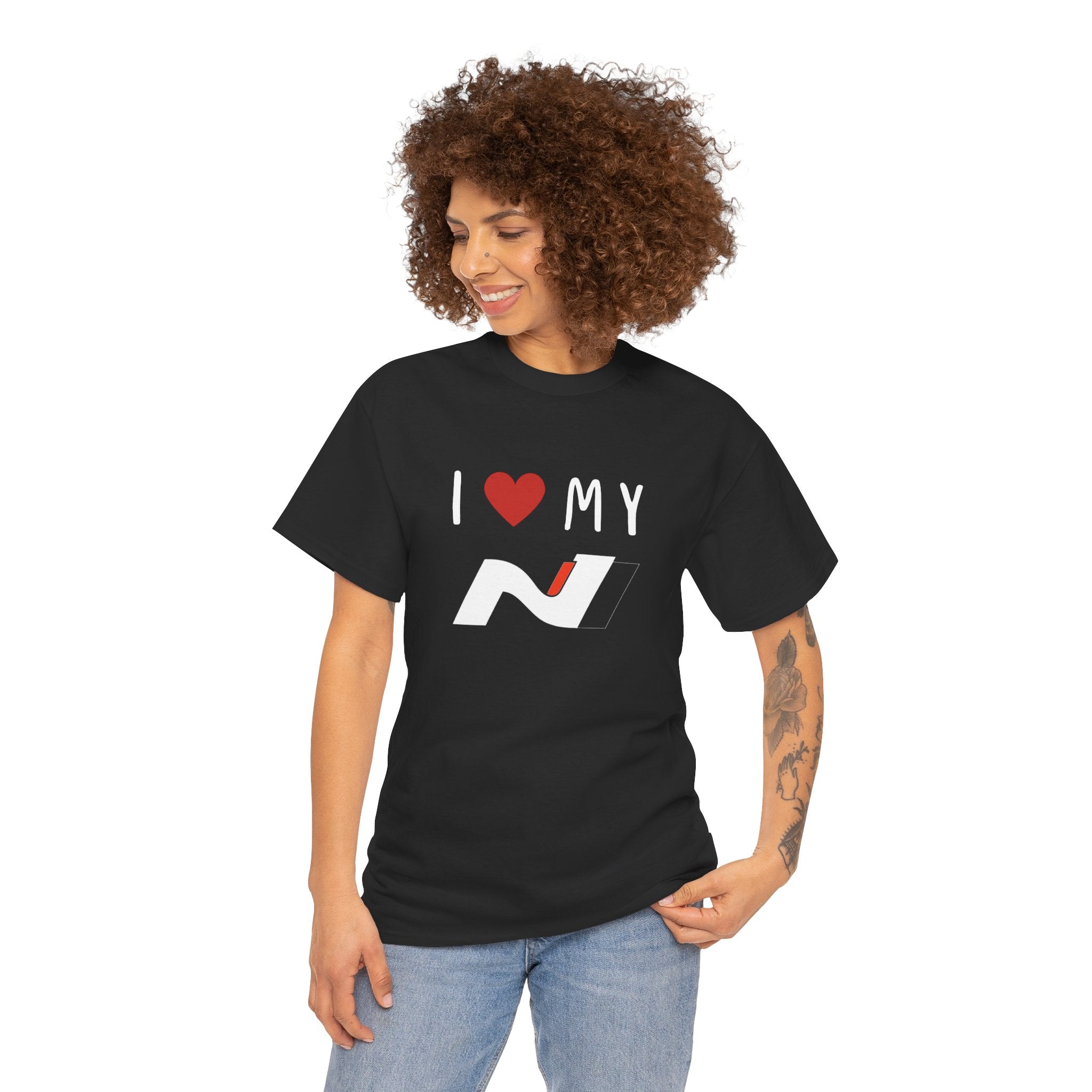 I Love My Hyundai N Unisex KDM Novelty Graphic Tee