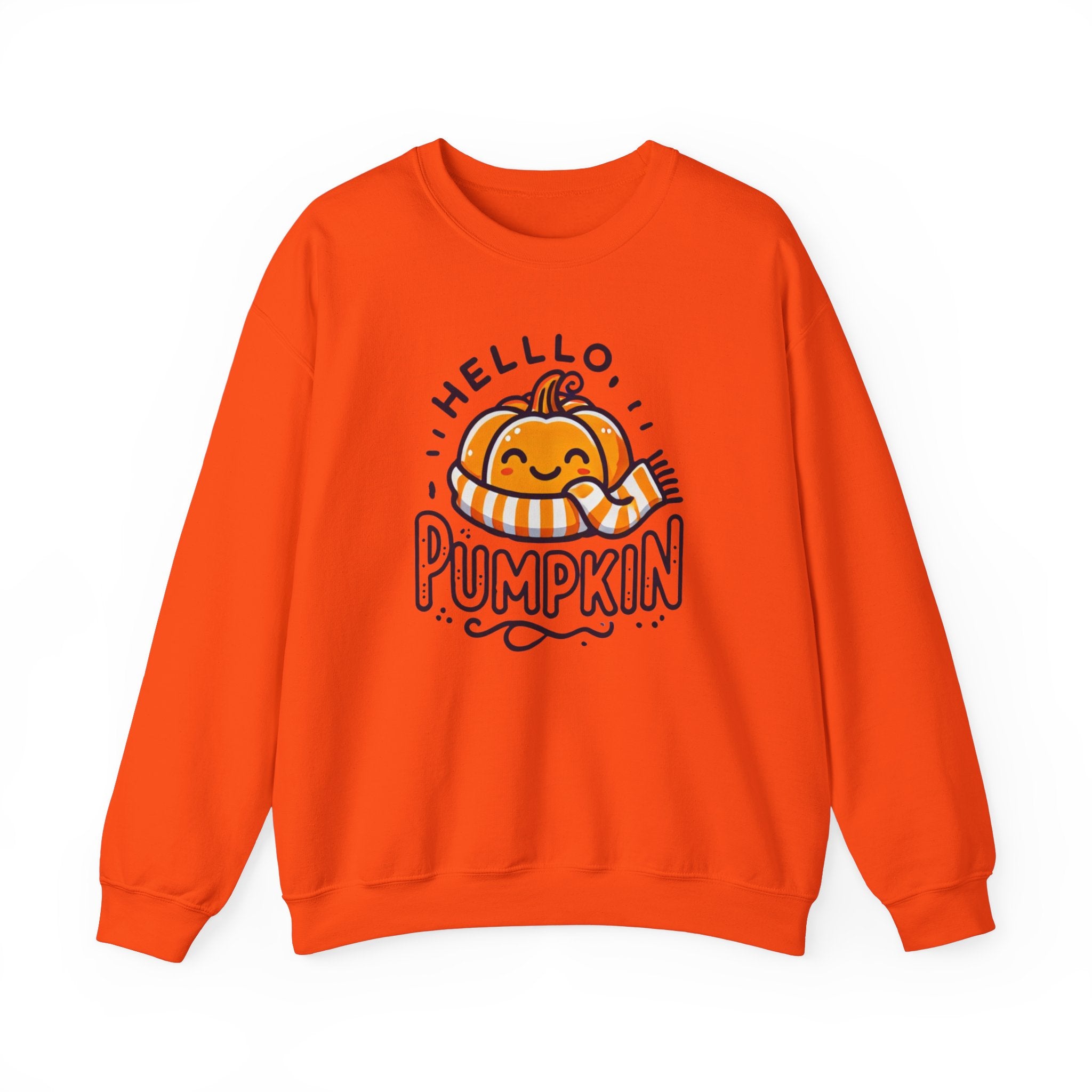 Hello, Pumpkin Smiling Pumpkin Sweatshirt