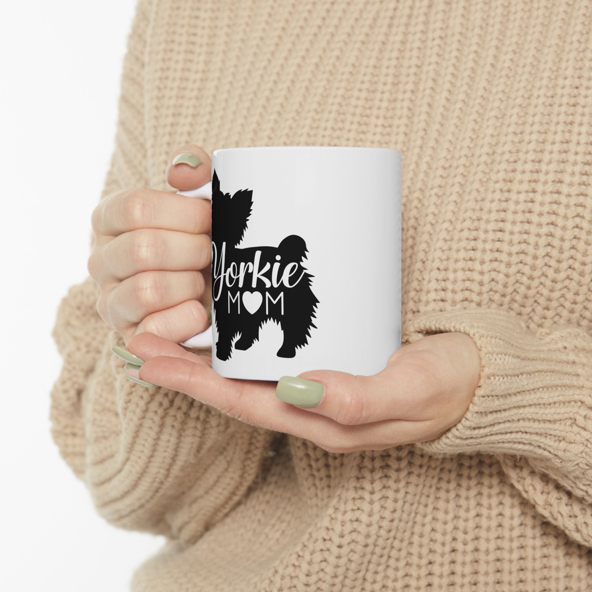 Yorkie Dog Mom Cute Yorkshire Ceramic Coffee Mug