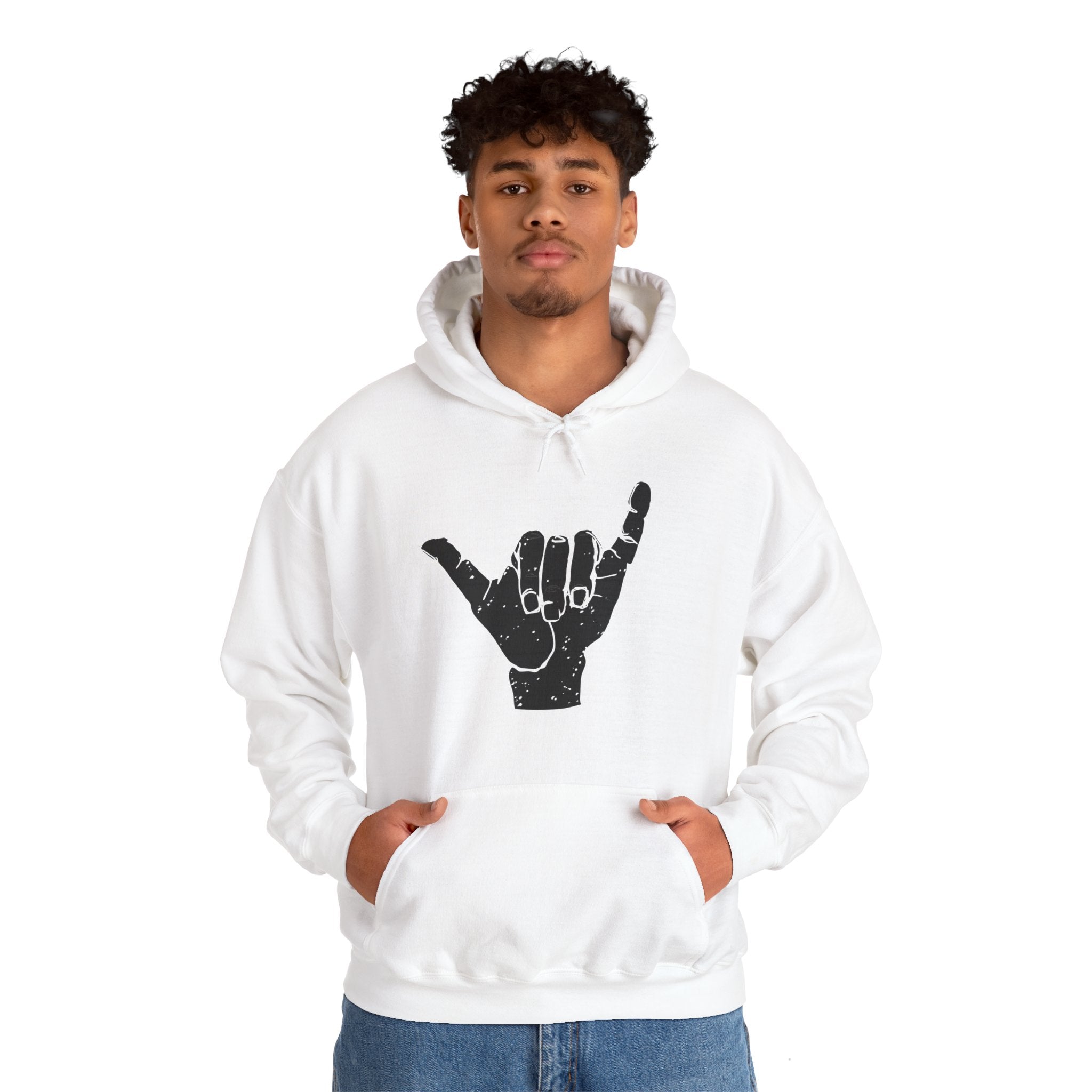 Shaka Hand Summer Surf Unisex Hoodie