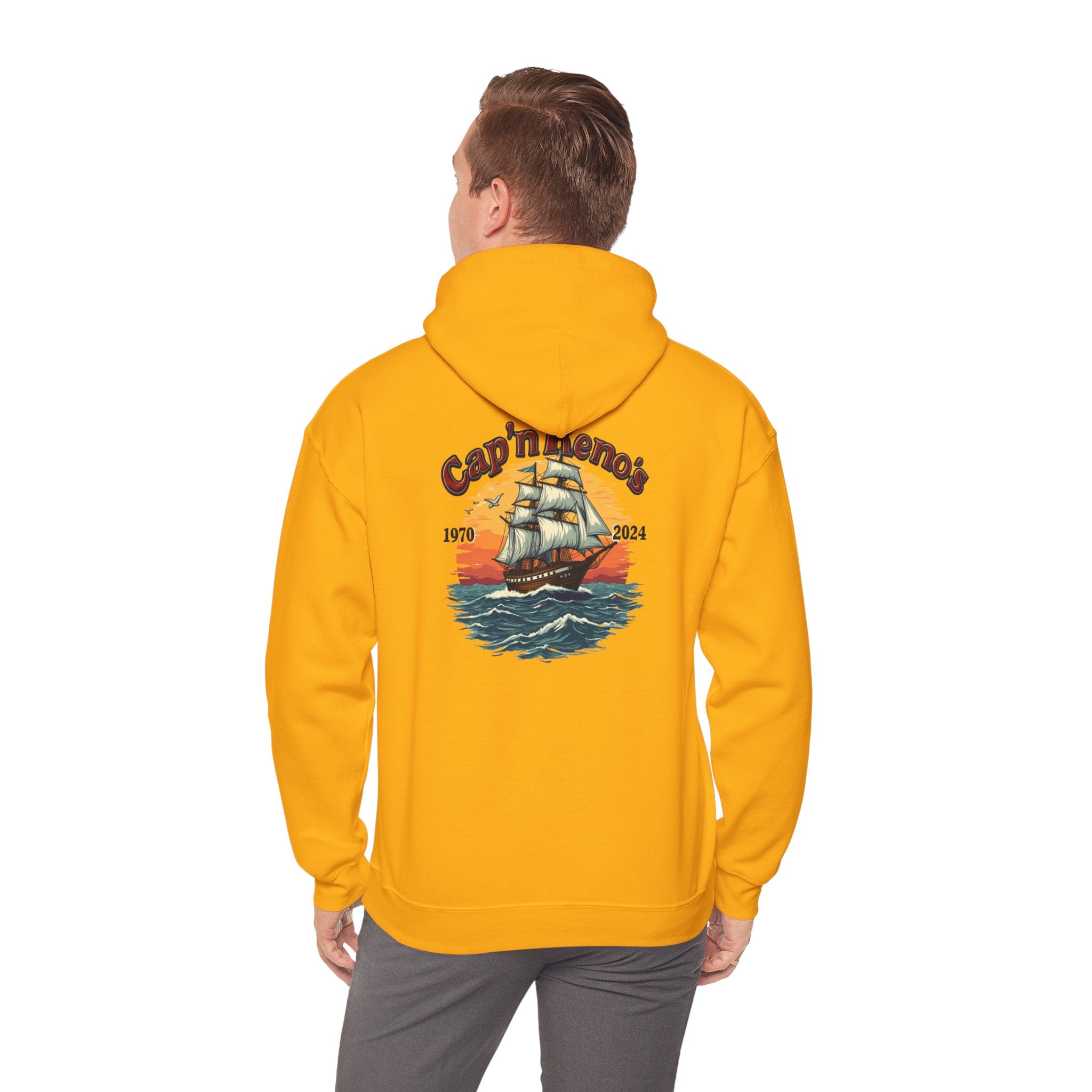 Cap'n Kenos Encinitas California Tribute Sailor Graphic Unisex Hoodie