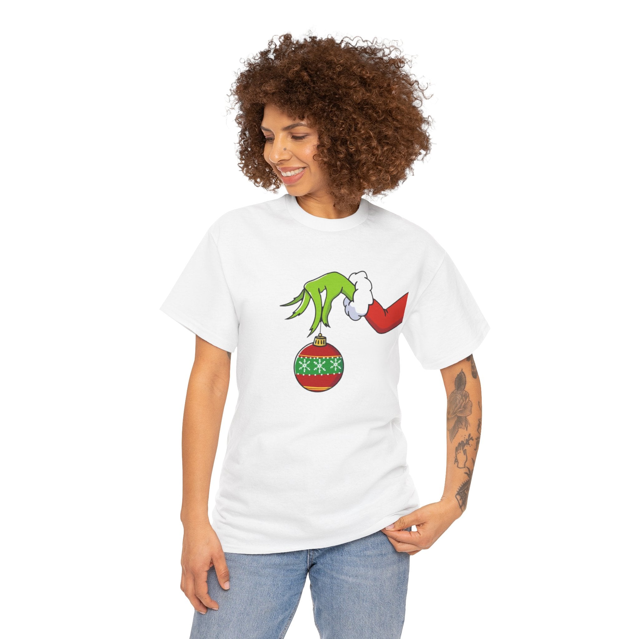 Grinch Ornament Christmas Movie Holiday Winter Unisex T-Shirt