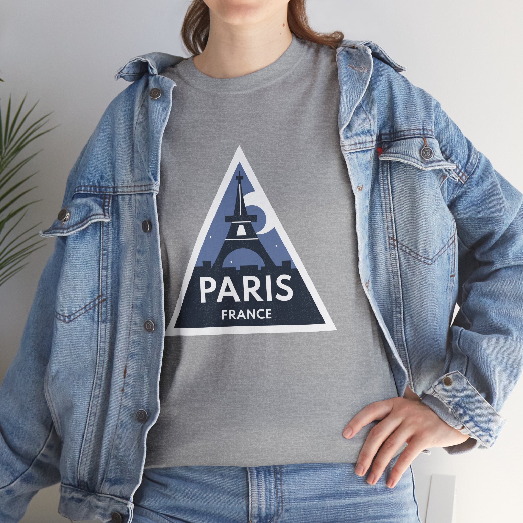 Paris France Eiffel Tower Souvenir Travel Gift Men's Women's T-Shirt