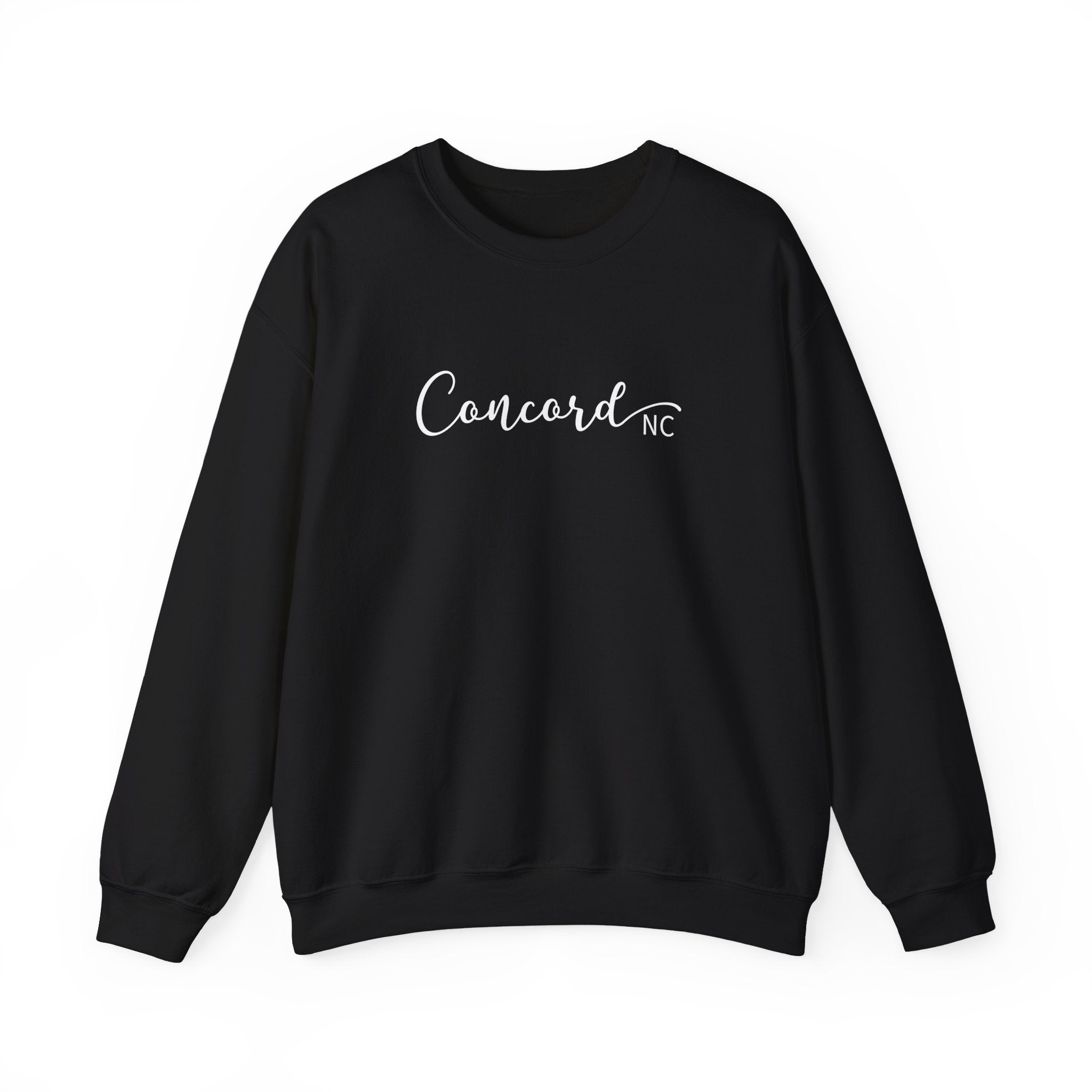 Concord North Carolina NC State Cursive Crewneck Sweatshirt