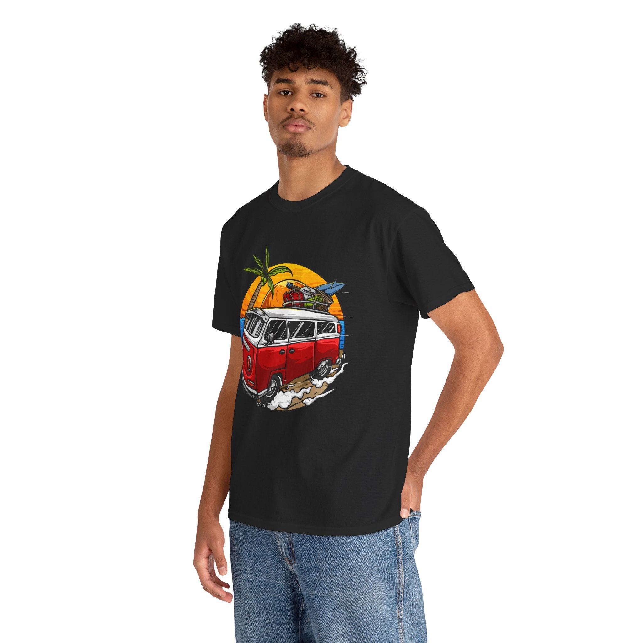 VW Bus Classic Beach Retro Surf Unisex T-Shirt