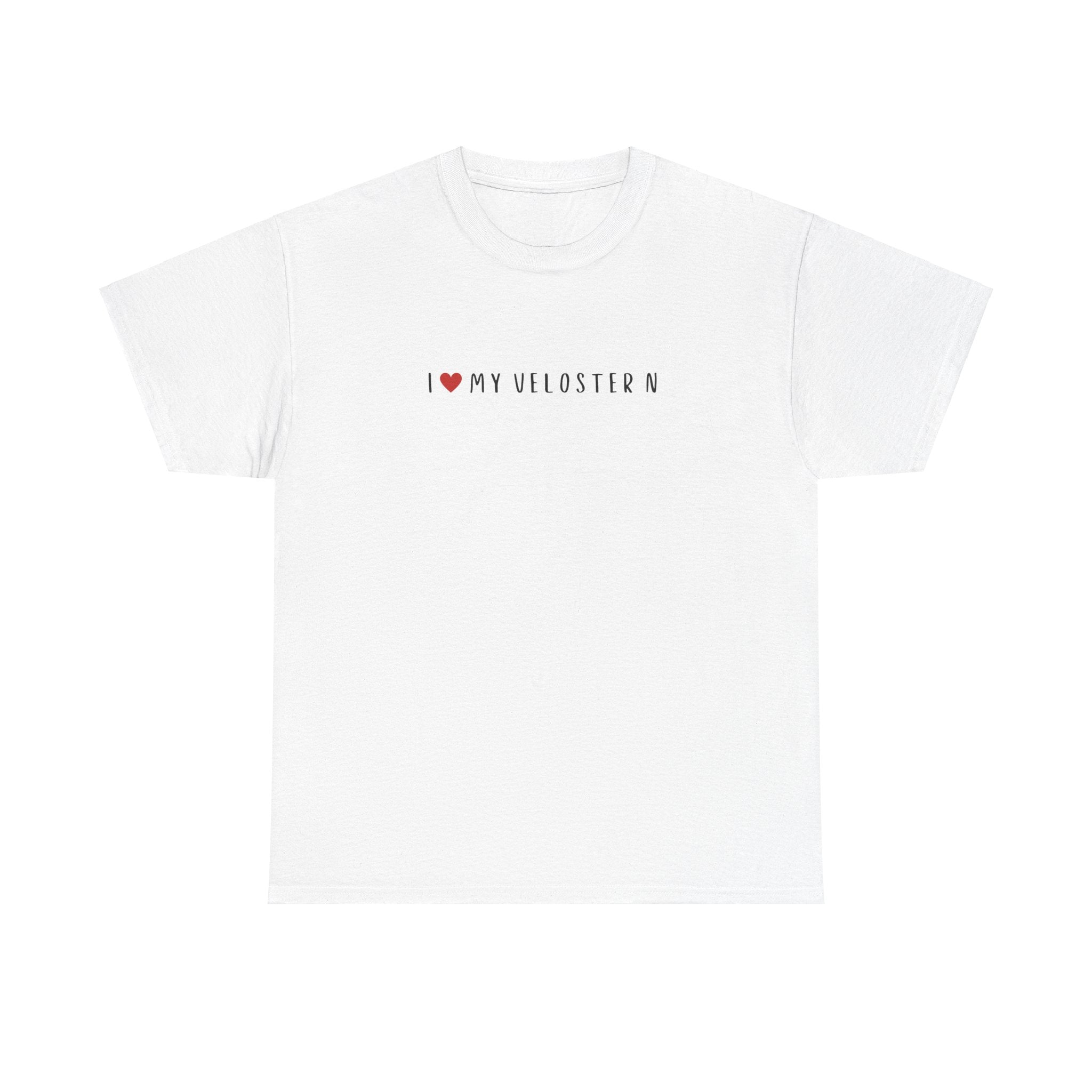 I Love My Veloster N Hyundai Unisex Novelty Graphic Tee