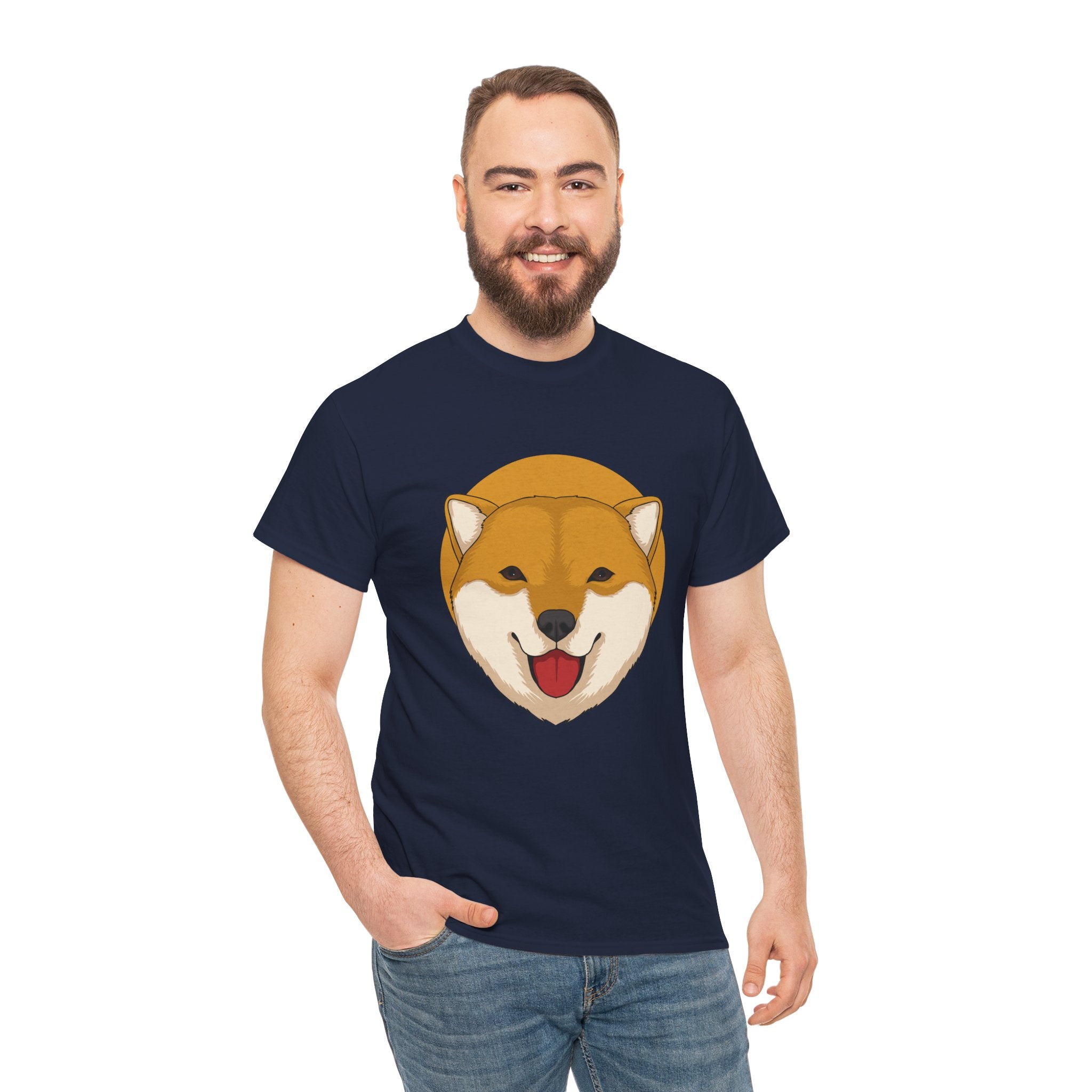 Copy of Doge Dog Head Meme Unisex T-Shirt