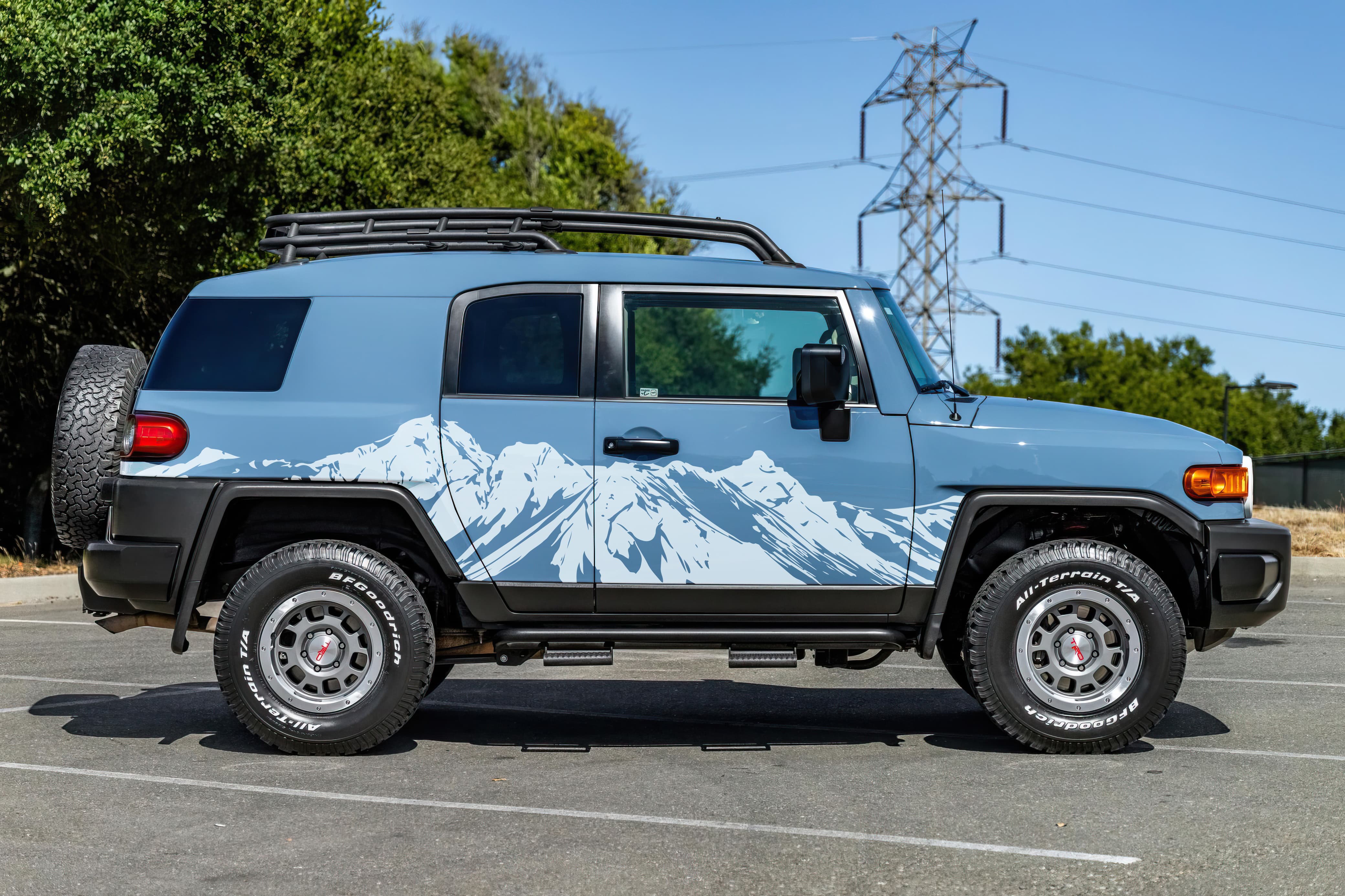 Mountain Truck Graphic Decal. Overland Vinyl Decal. #7085