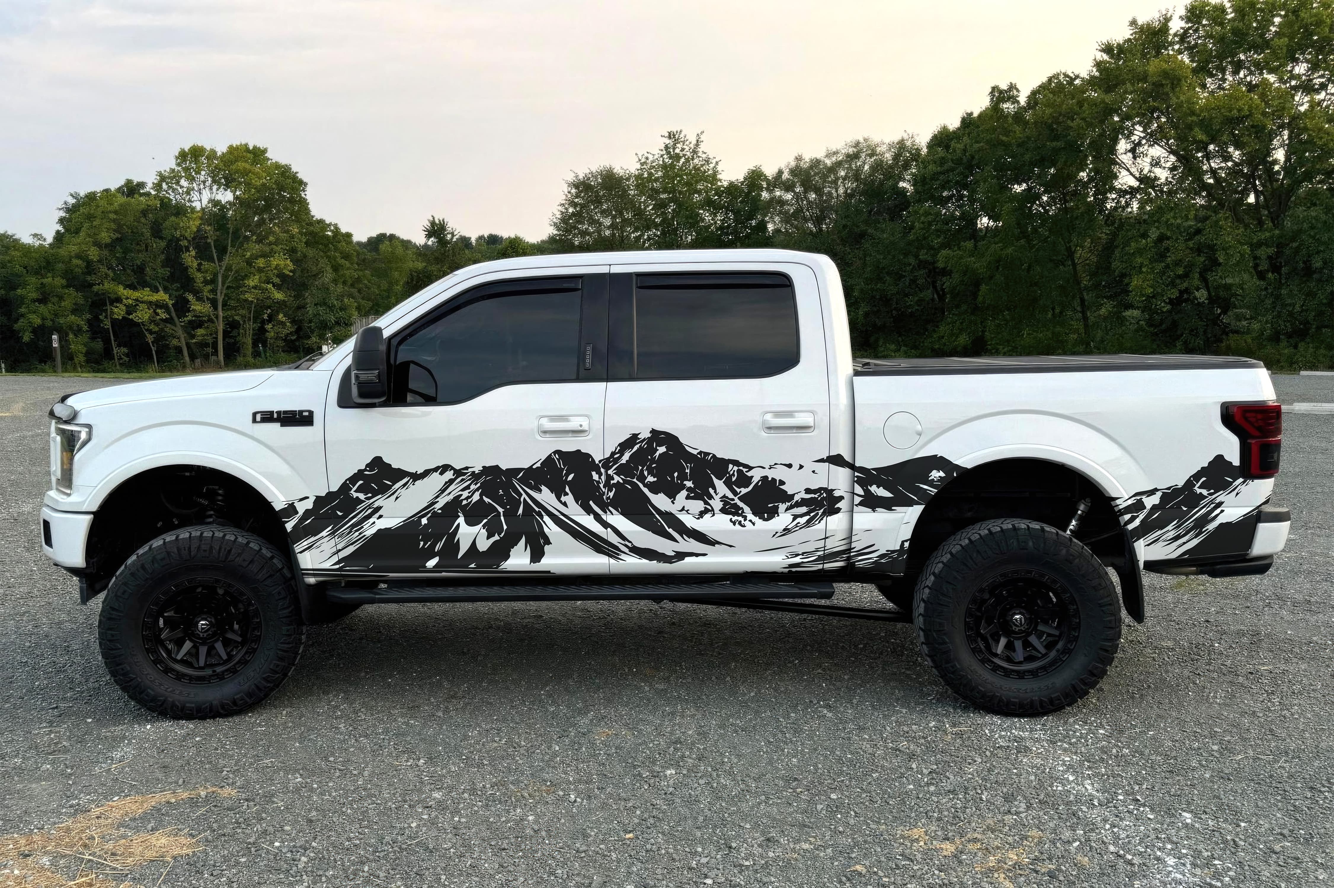 Mountain Truck Graphic Decal. Overland Vinyl Decal. #7085