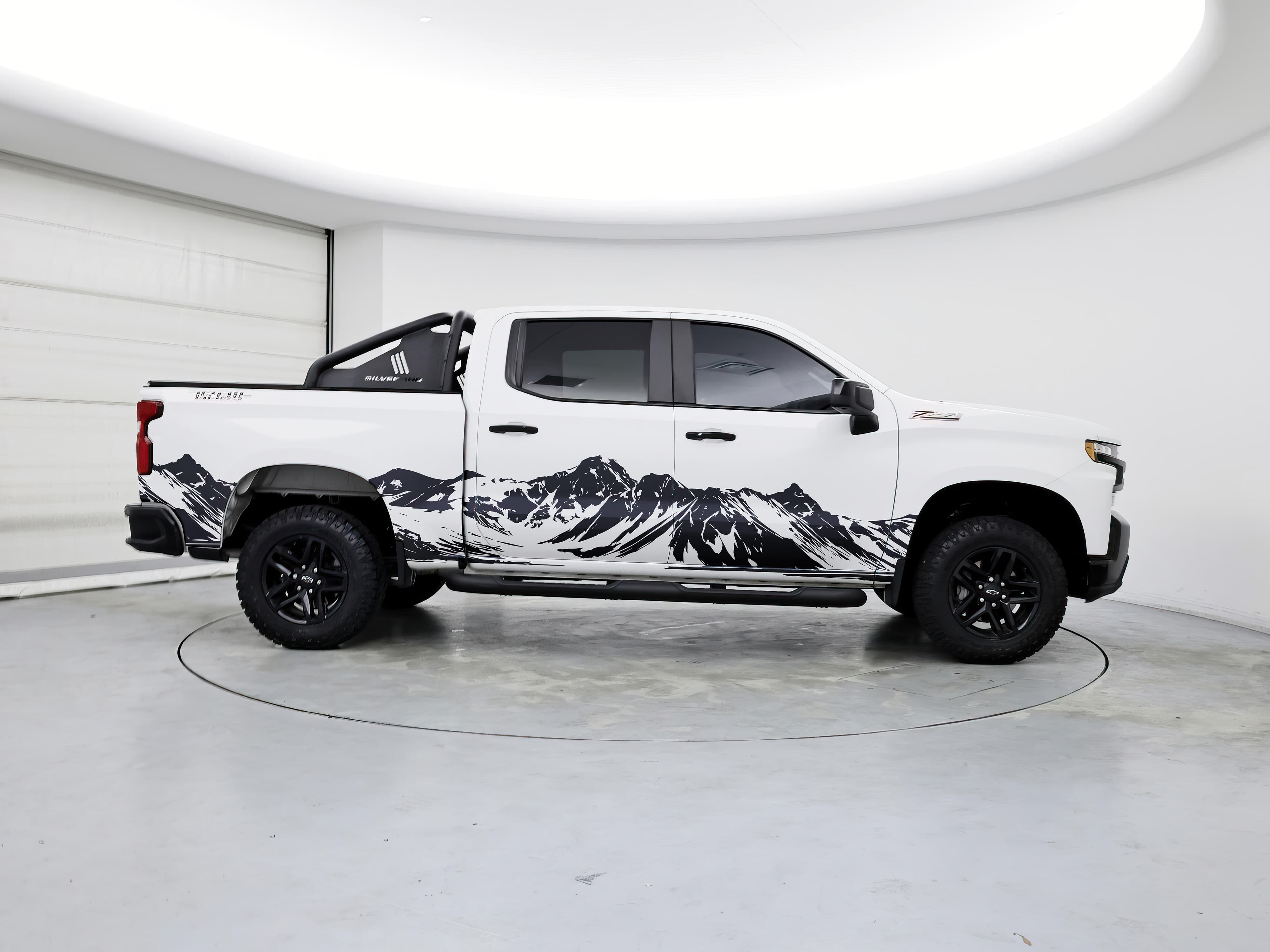 Mountain Truck Graphic Decal. Overland Vinyl Decal. #7085