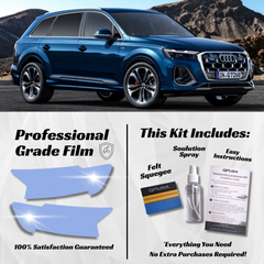 Audi Q7 (2025-2026) Headlight PPF Protection Kit - Pre-Cut
