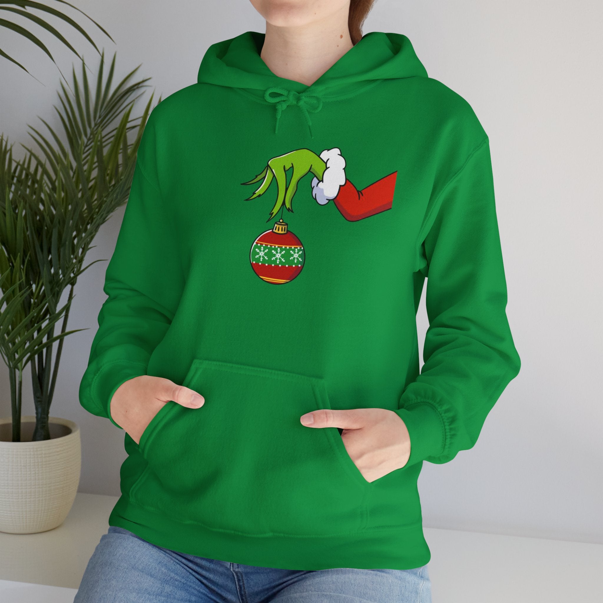 Grinch Ornament Christmas Movie Unisex Hoodie