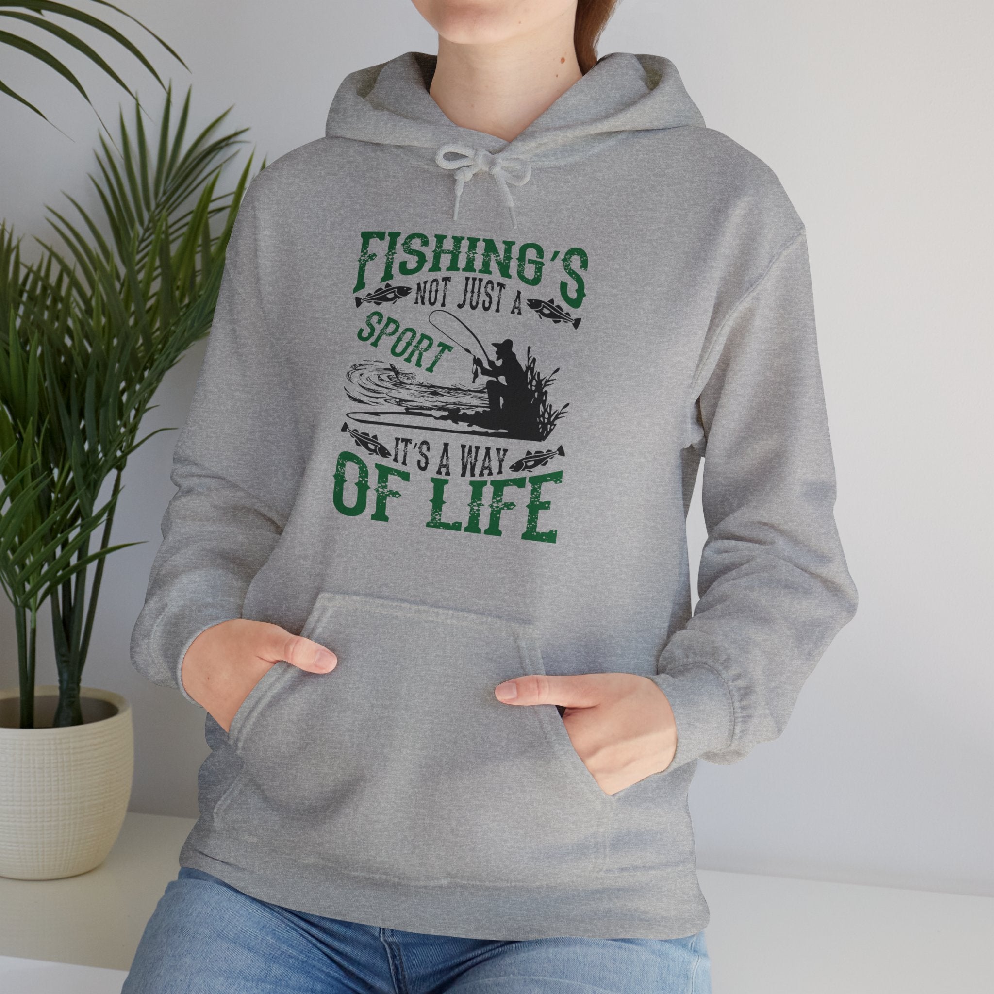 Funny Fishing Boating Unisex Hoodie