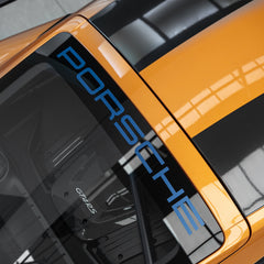 718 Rear Window 'Porsche' Decal