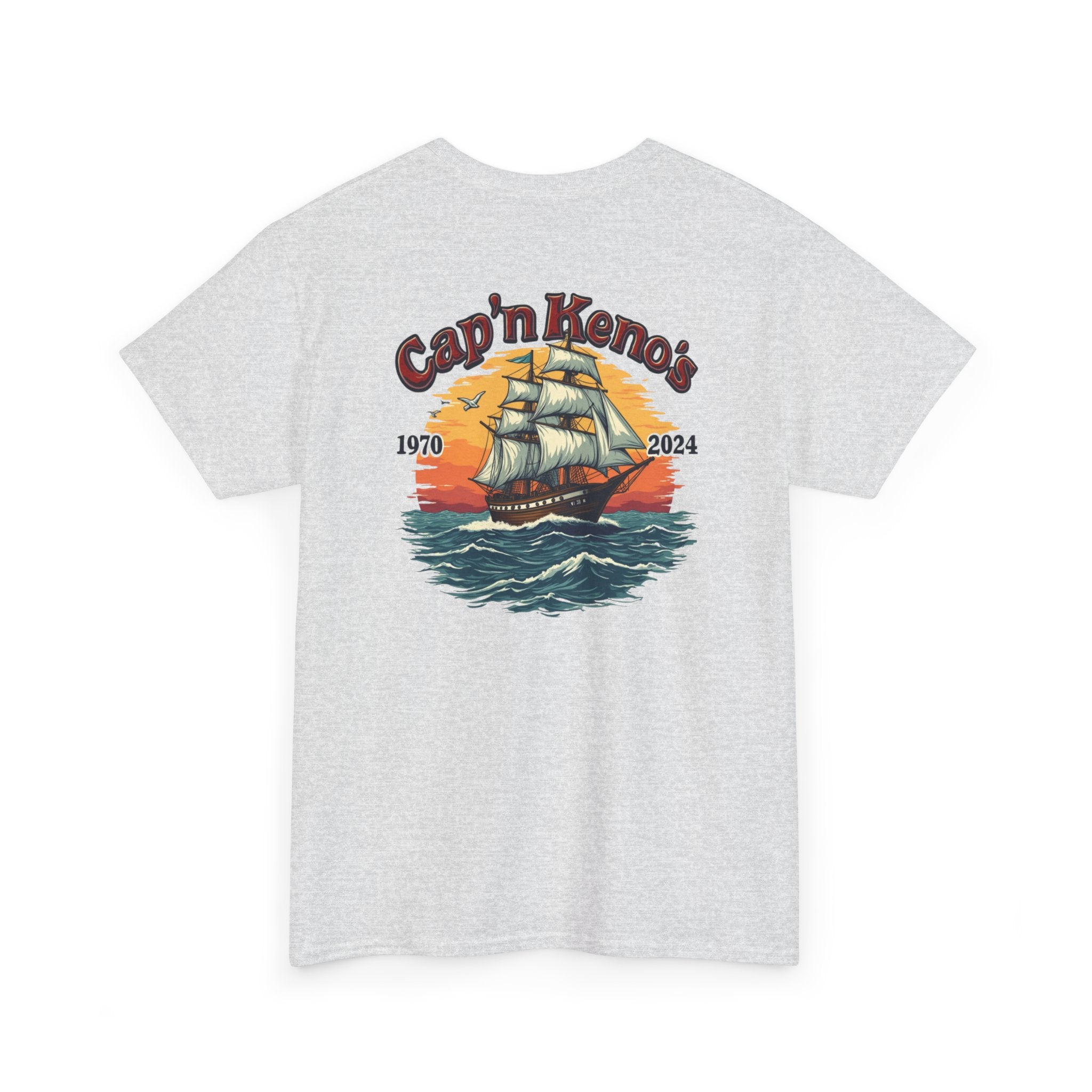 Cap'n Kenos Encinitas California Tribute Sailor Graphic Tee