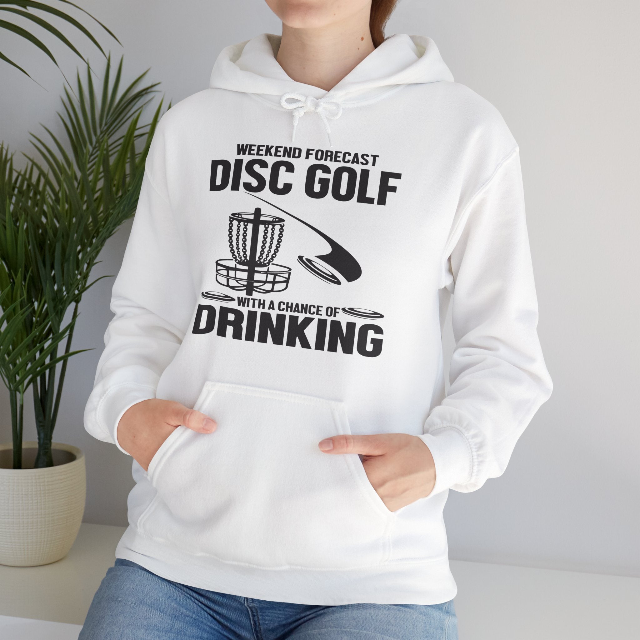 Funny Disc Golf Drinking Sport Unisex Hoodie