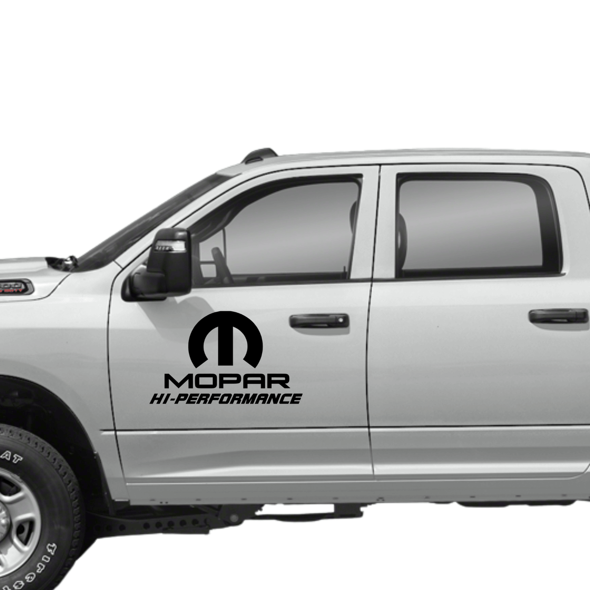 Mopar Hi-Performance Vinyl Decal Sticker – Retro Dodge Racing Design – 6" to 45" Weatherproof Graphic for Muscle Cars & Trucks