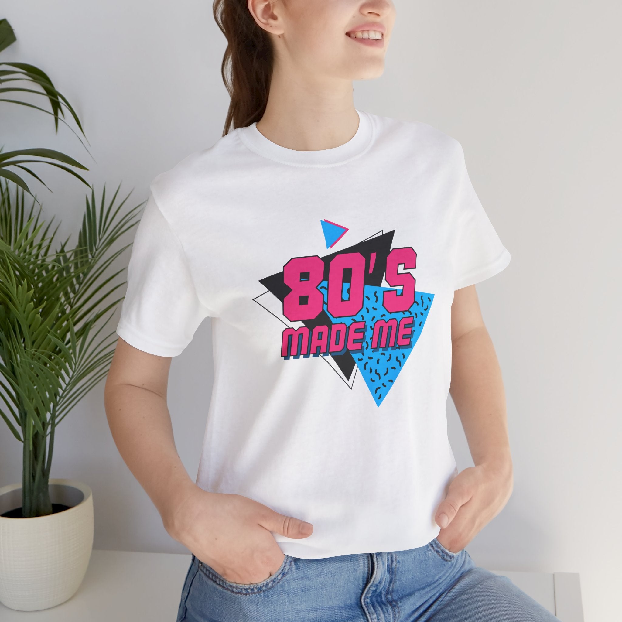 80's Made Me Unisex Novelty Graphic Tee